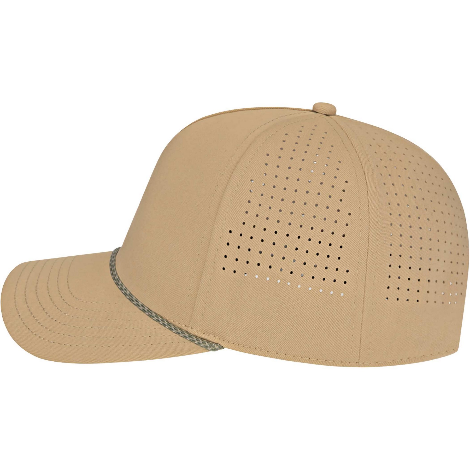 Cap America Summit Perforated Cap with Rope 2
