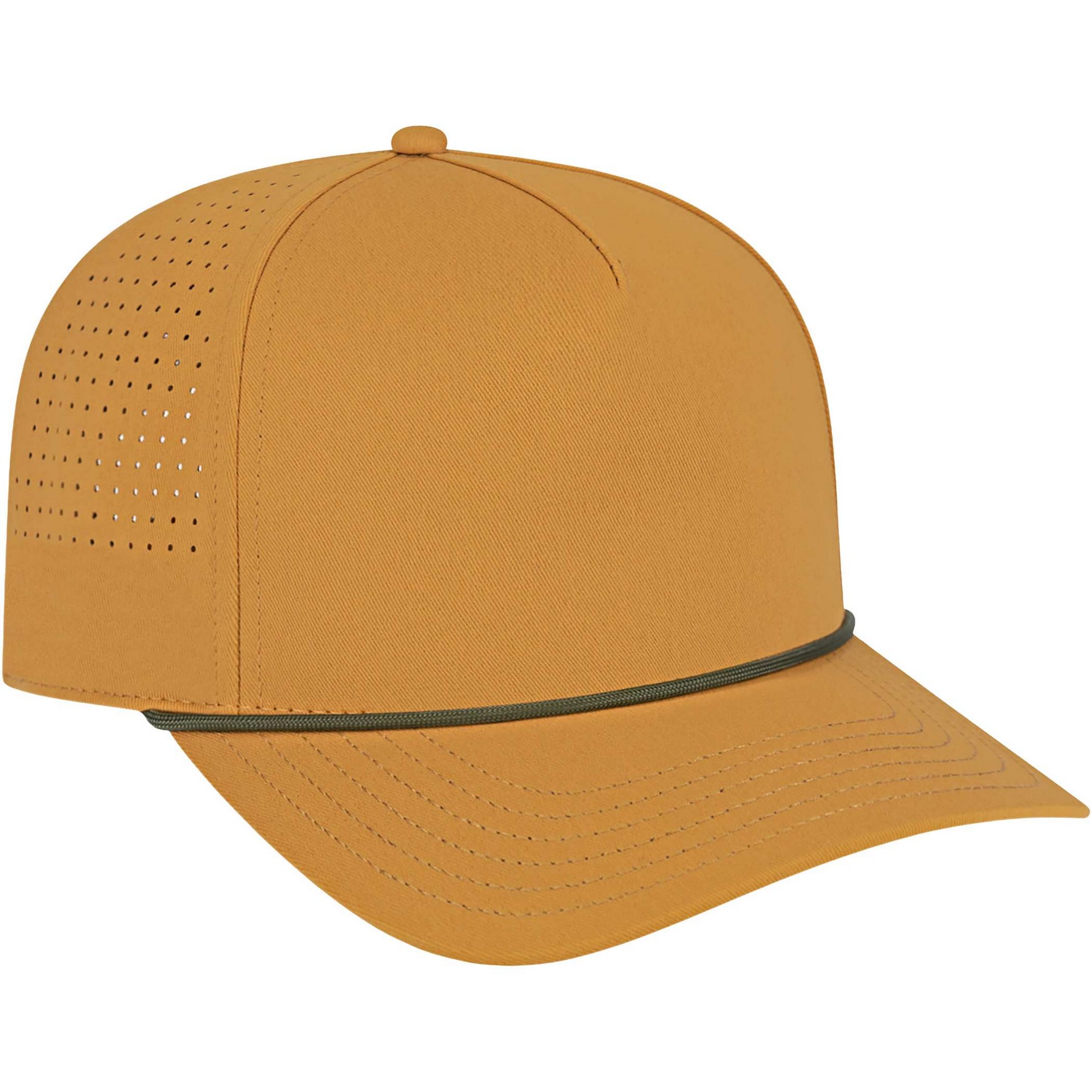 Cap America Summit Perforated Cap with Rope 2