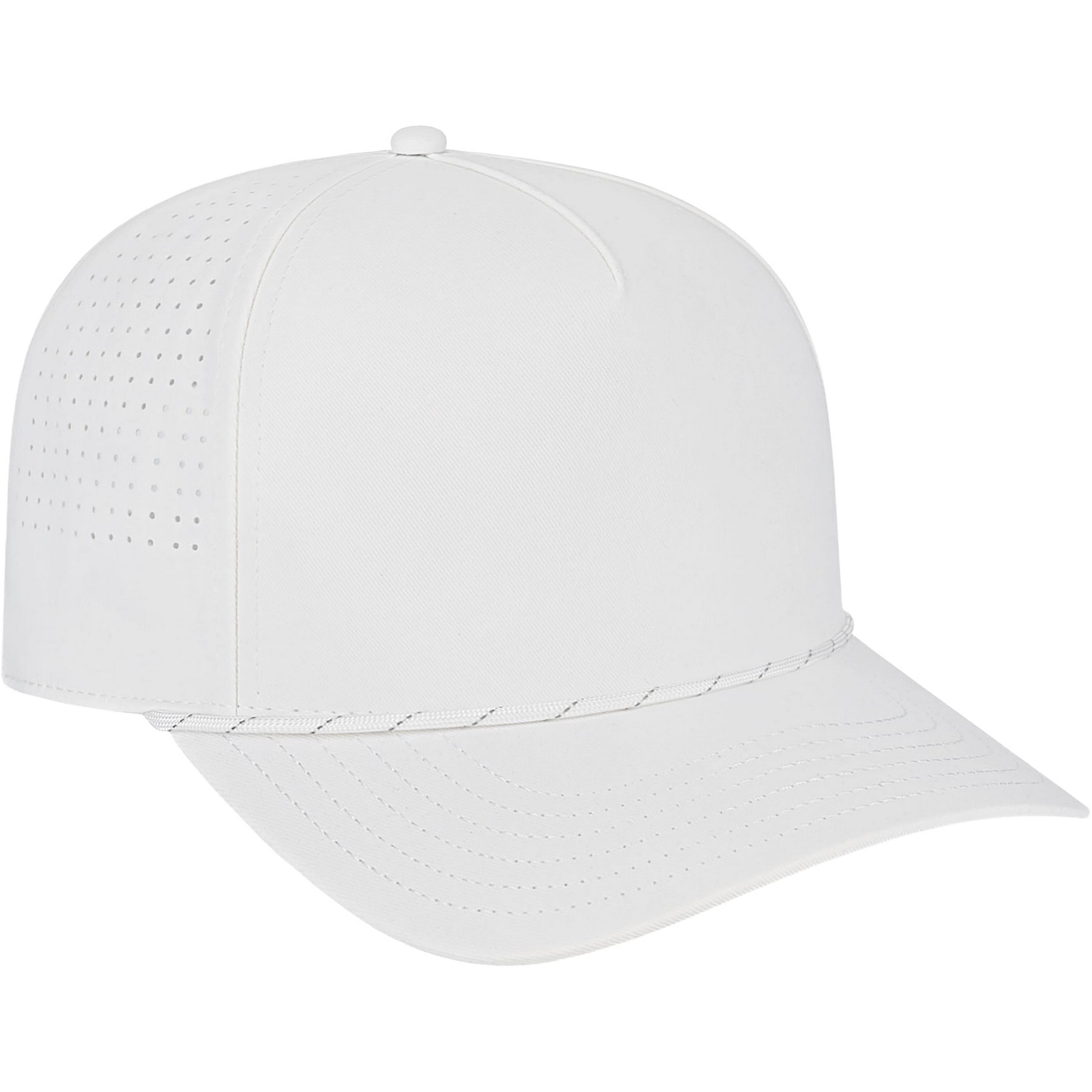 Cap America Summit Perforated Cap with Rope 2