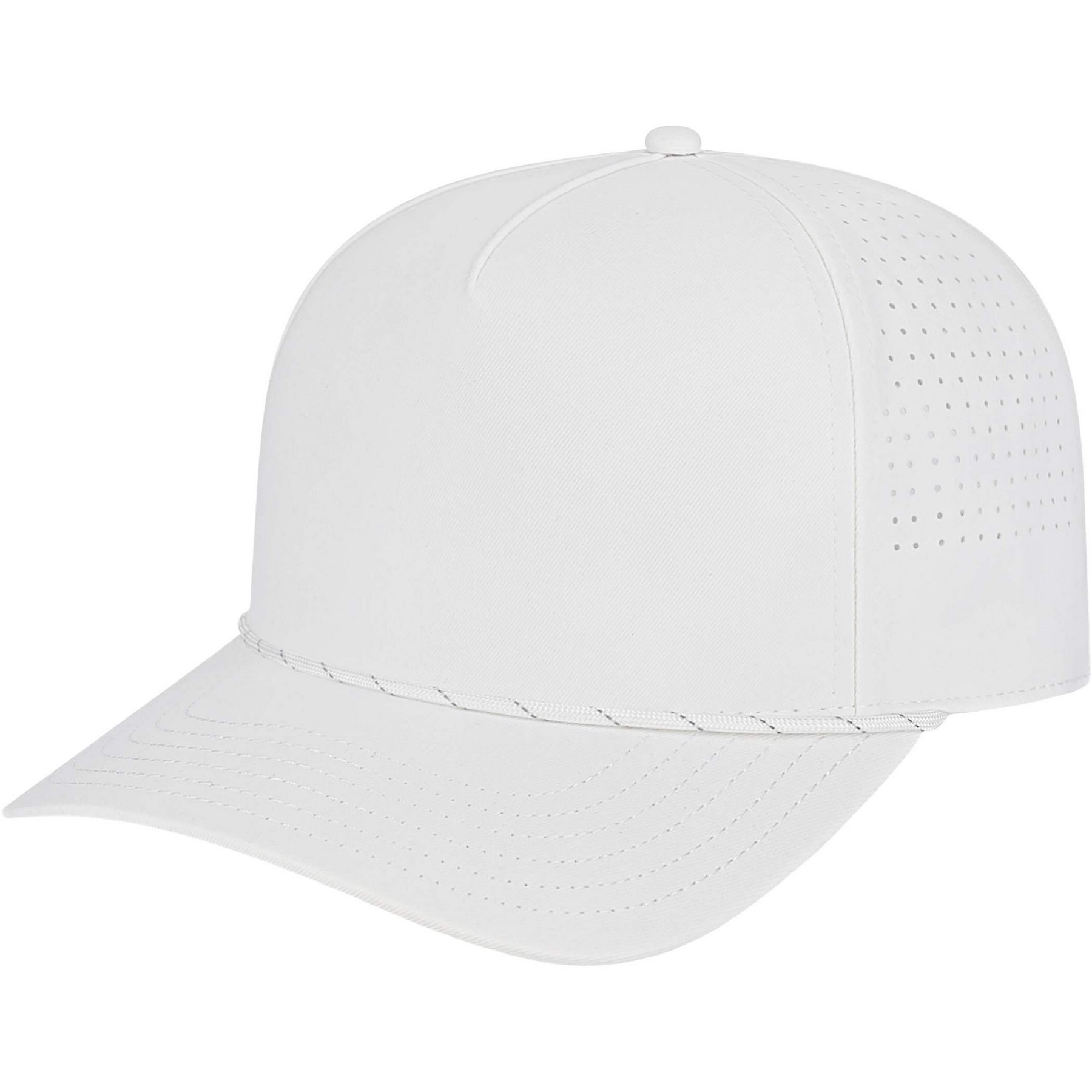 Cap America Summit Perforated Cap with Rope 2
