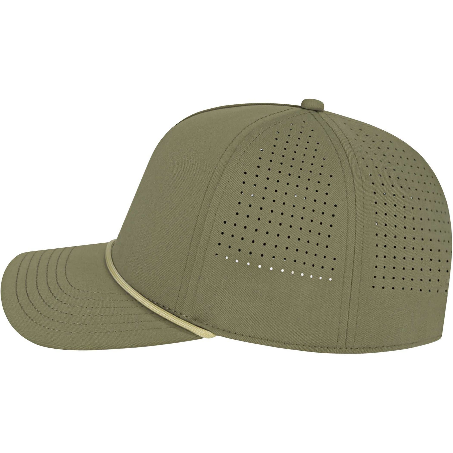 Cap America Summit Perforated Cap with Rope 2