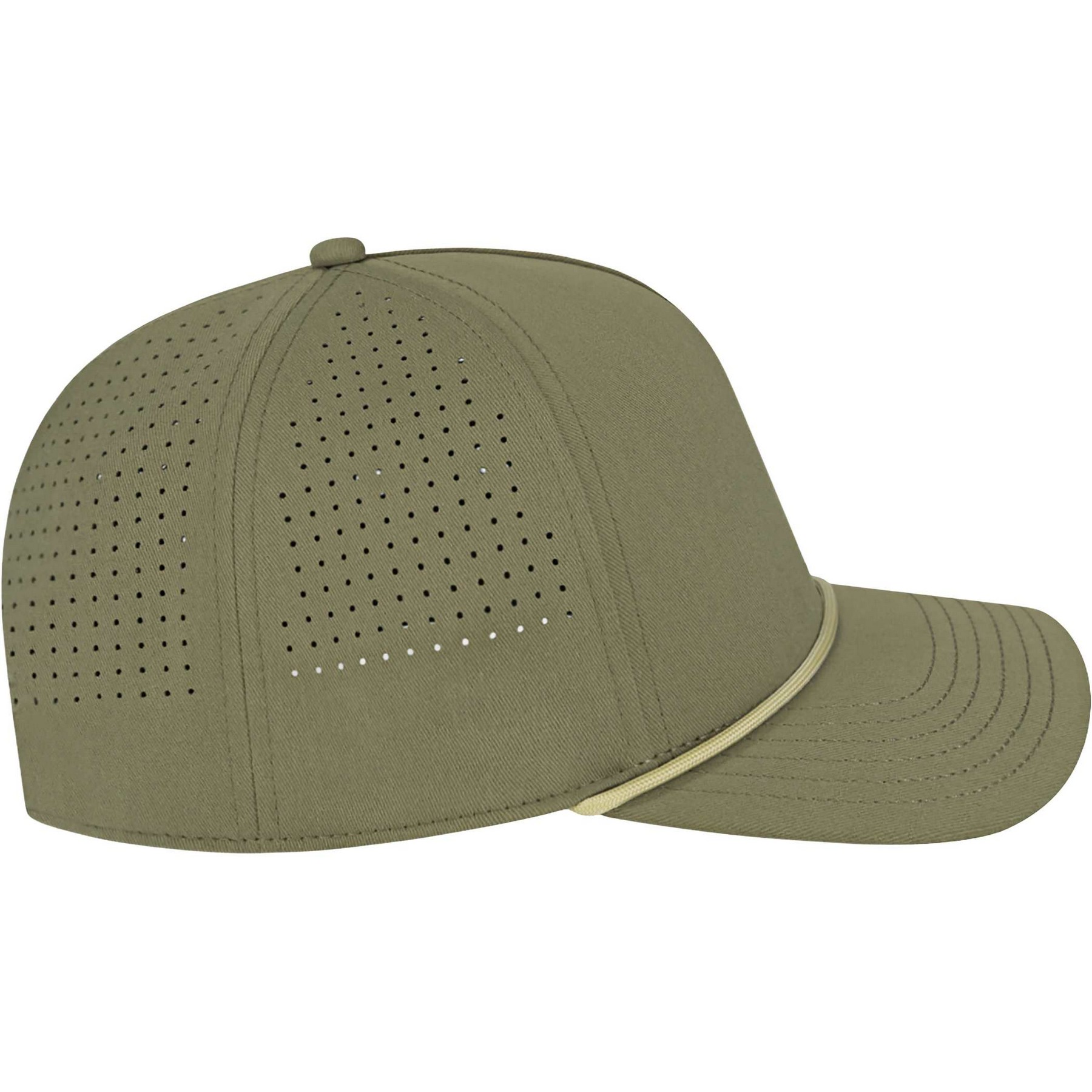 Cap America Summit Perforated Cap with Rope 2