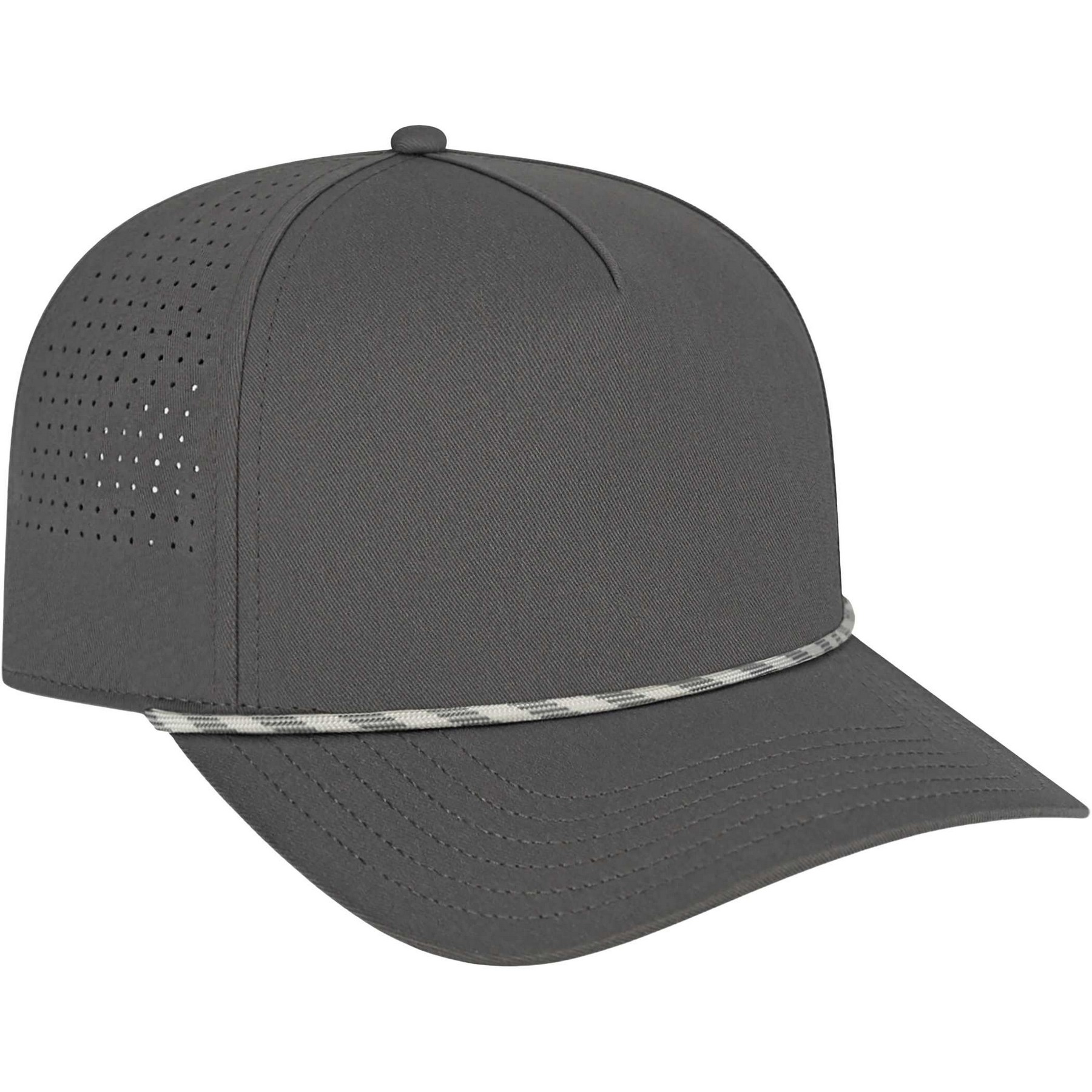 Cap America Summit Perforated Cap with Rope 2