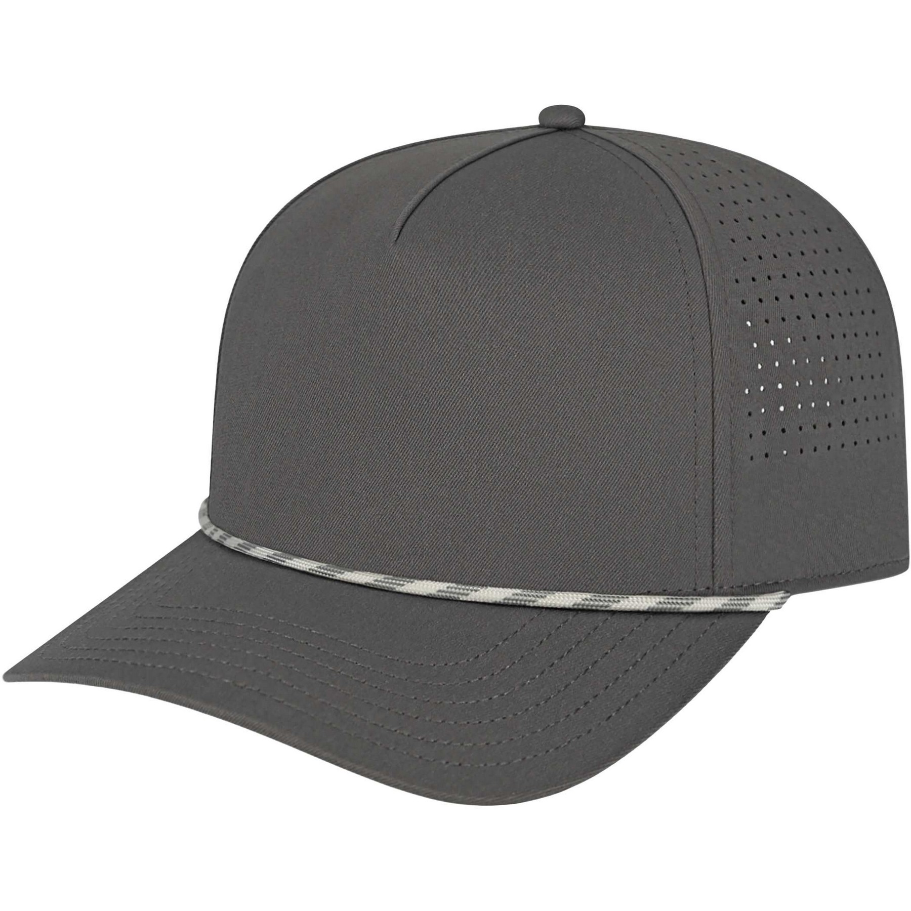 Cap America Summit Perforated Cap with Rope 2