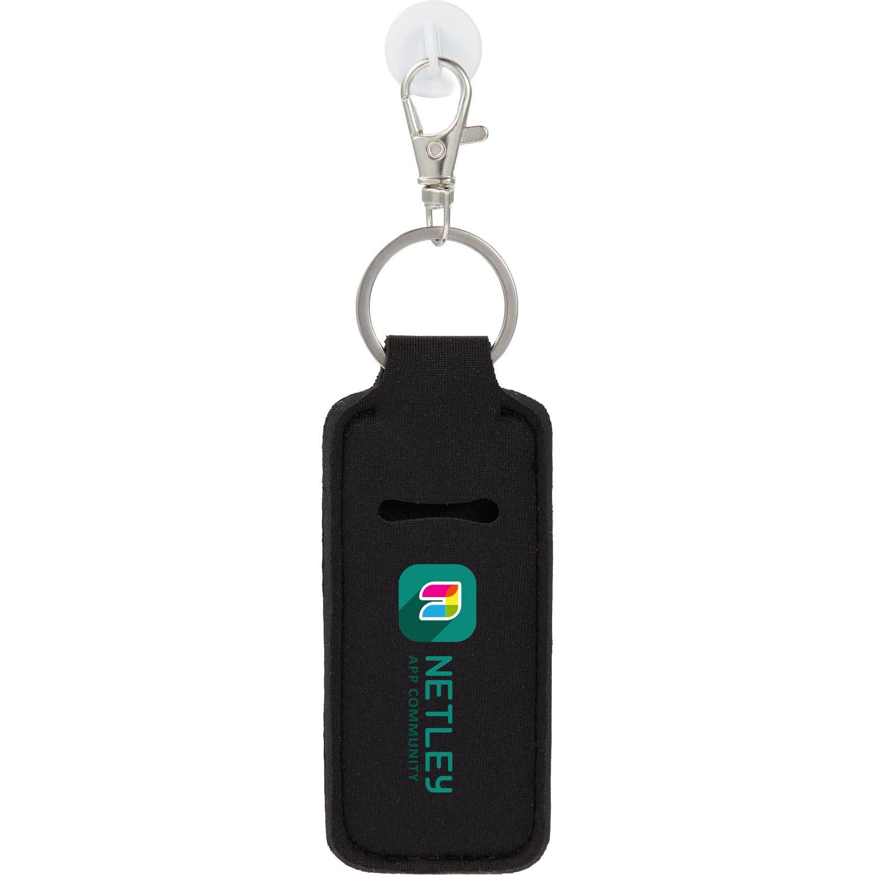 Bottle Charm w/ Neoprene Chapstick Holder 1