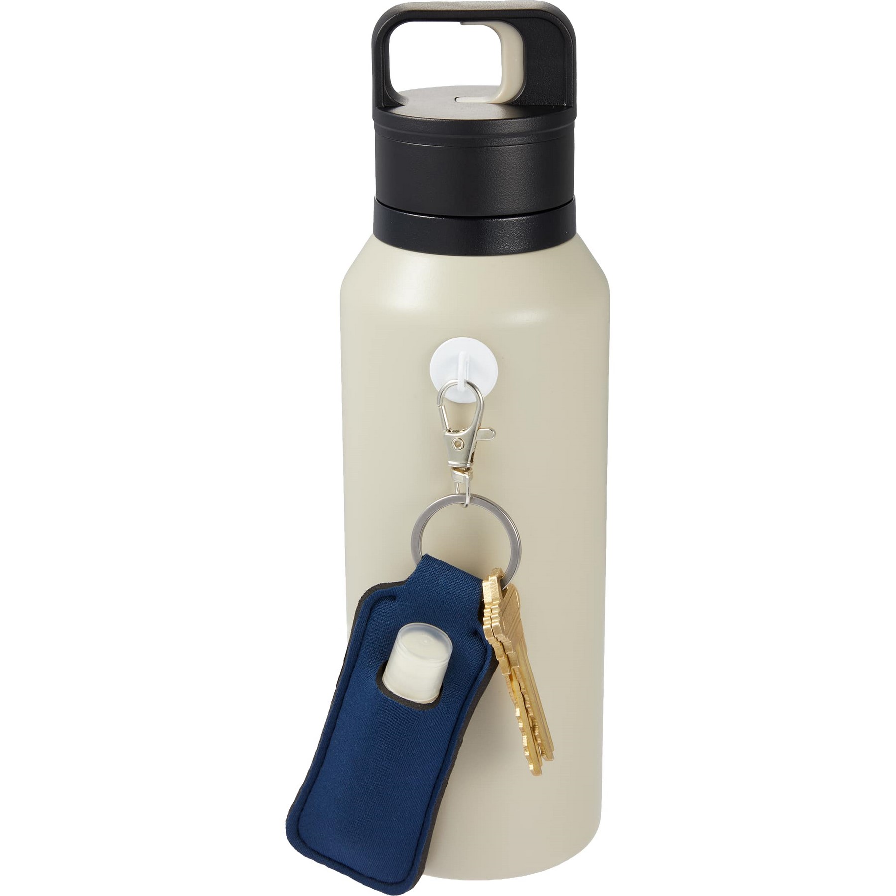 Bottle Charm w/ Neoprene Chapstick Holder 1