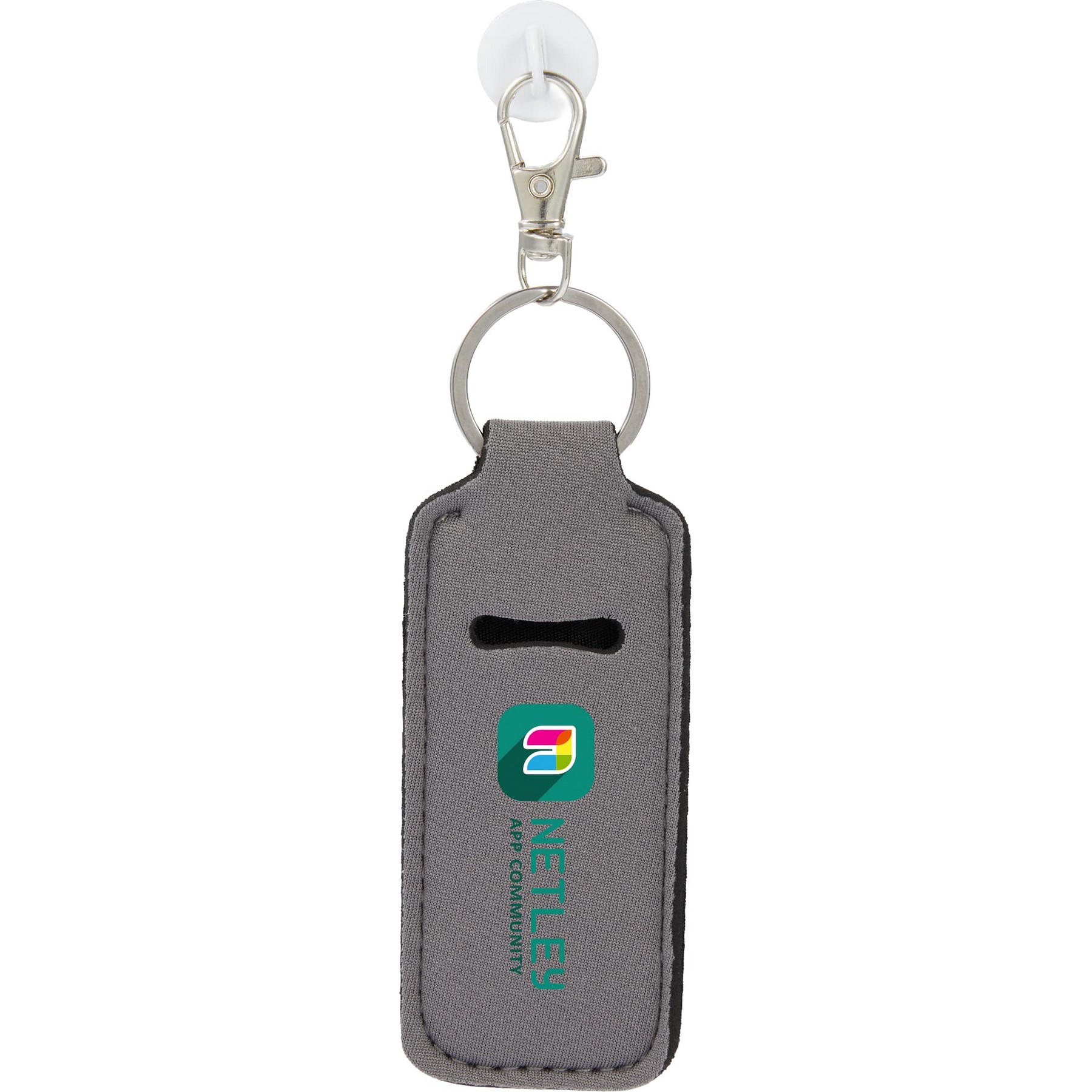 Bottle Charm w/ Neoprene Chapstick Holder 1