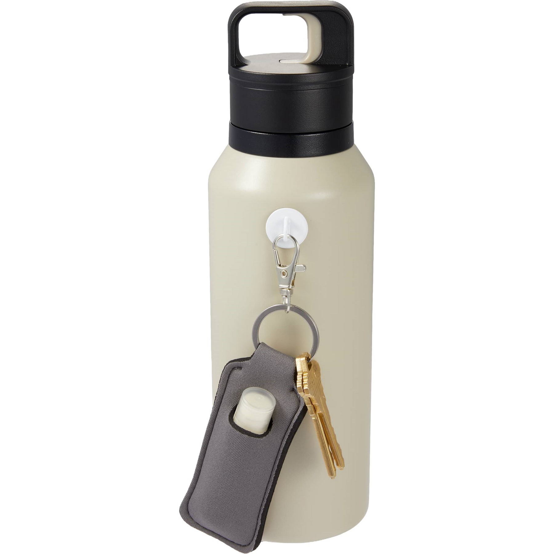 Bottle Charm w/ Neoprene Chapstick Holder 1