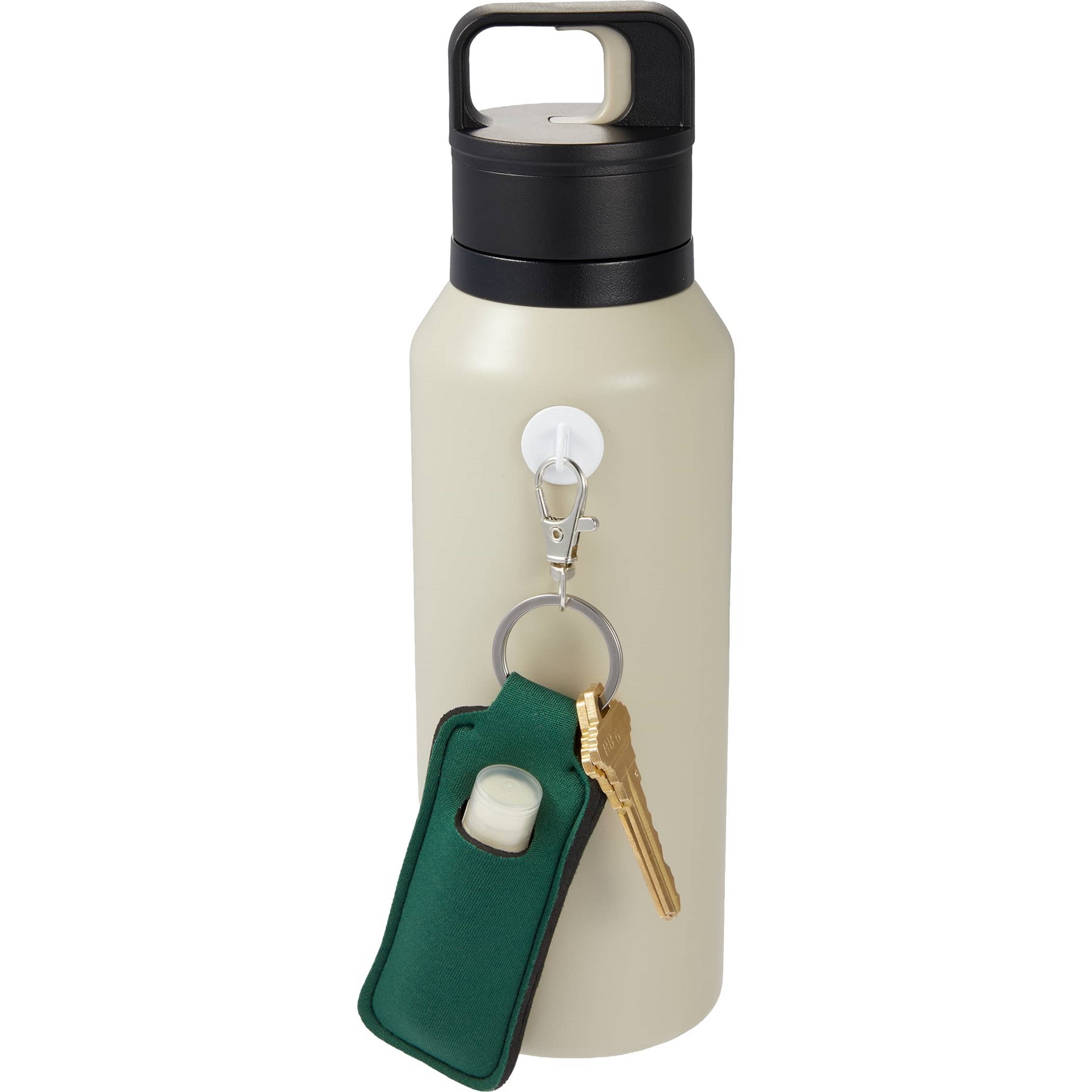Bottle Charm w/ Neoprene Chapstick Holder 1