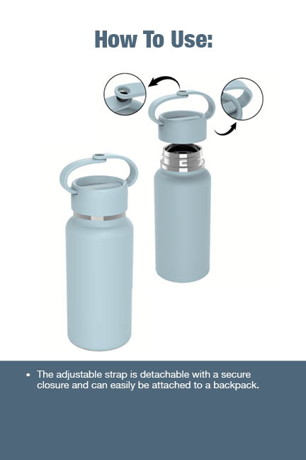 Mini Thor Recycled Vacuum Insulated Bottle 8oz 1