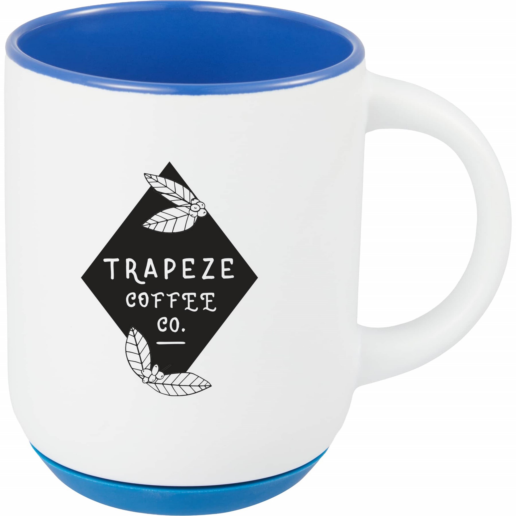 Isaac Ceramic Mug w/ Rubber Bottom 14oz 1