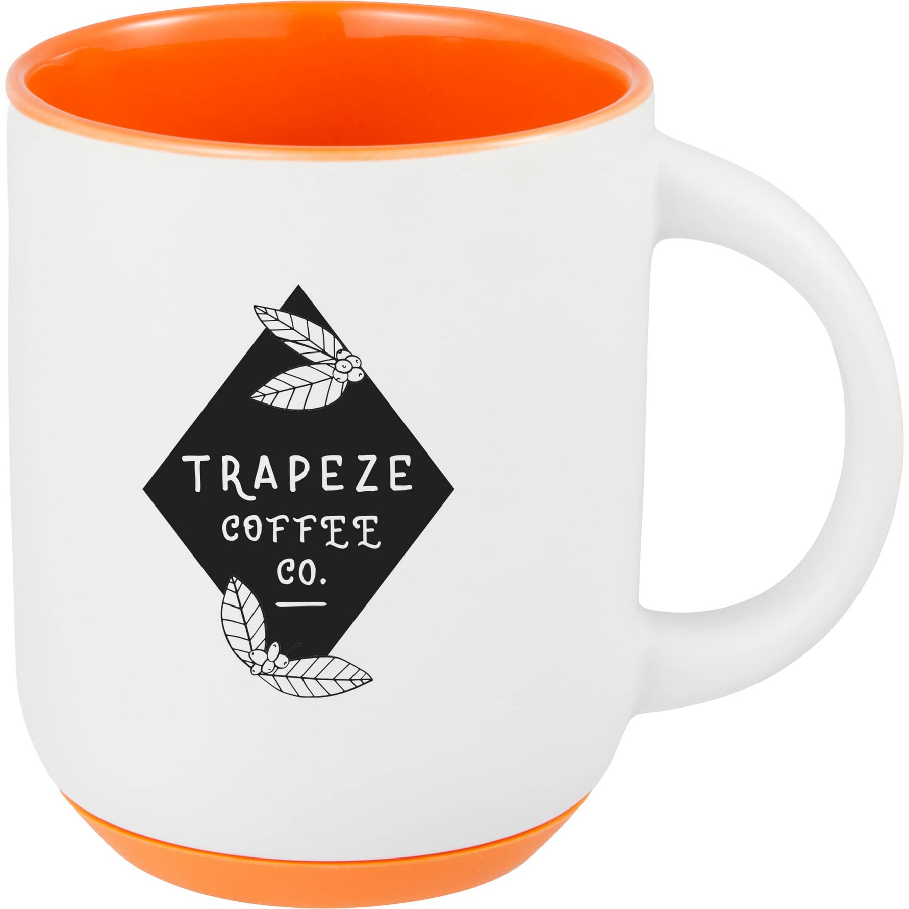 Isaac Ceramic Mug w/ Rubber Bottom 14oz 1