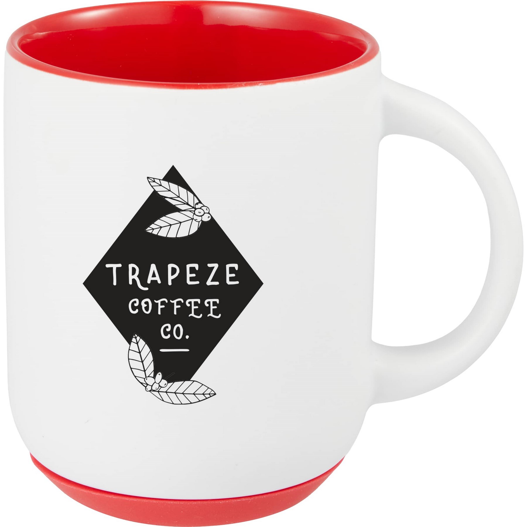 Isaac Ceramic Mug w/ Rubber Bottom 14oz 1