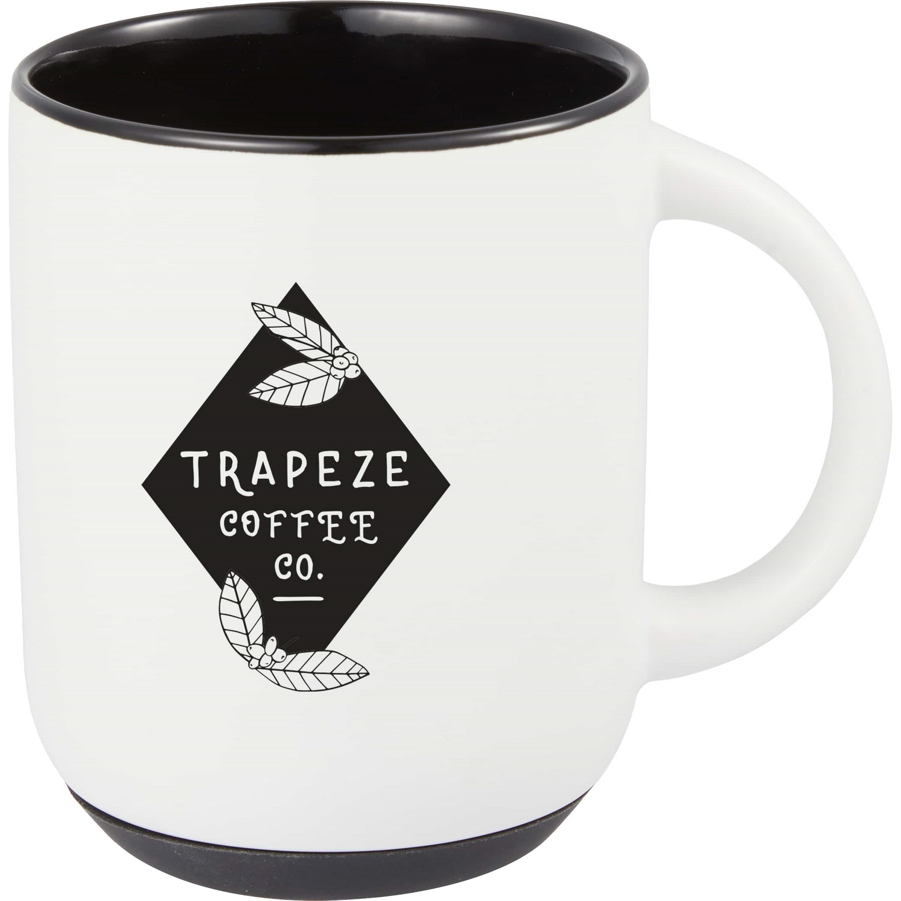 Isaac Ceramic Mug w/ Rubber Bottom 14oz 1