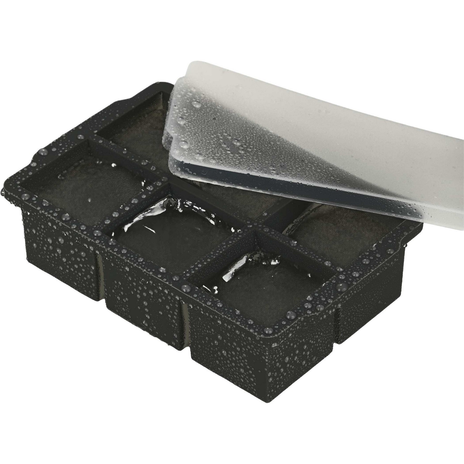 Silicone Ice Cube Tray w/ Lid 1