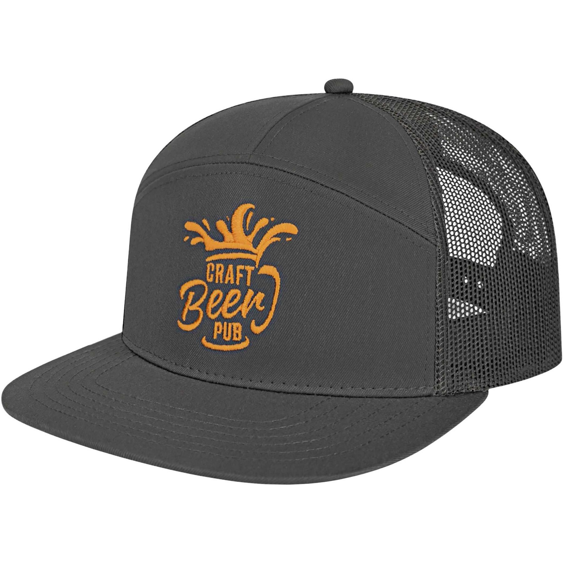 Cap America 7 Panel Trucker Cap 2