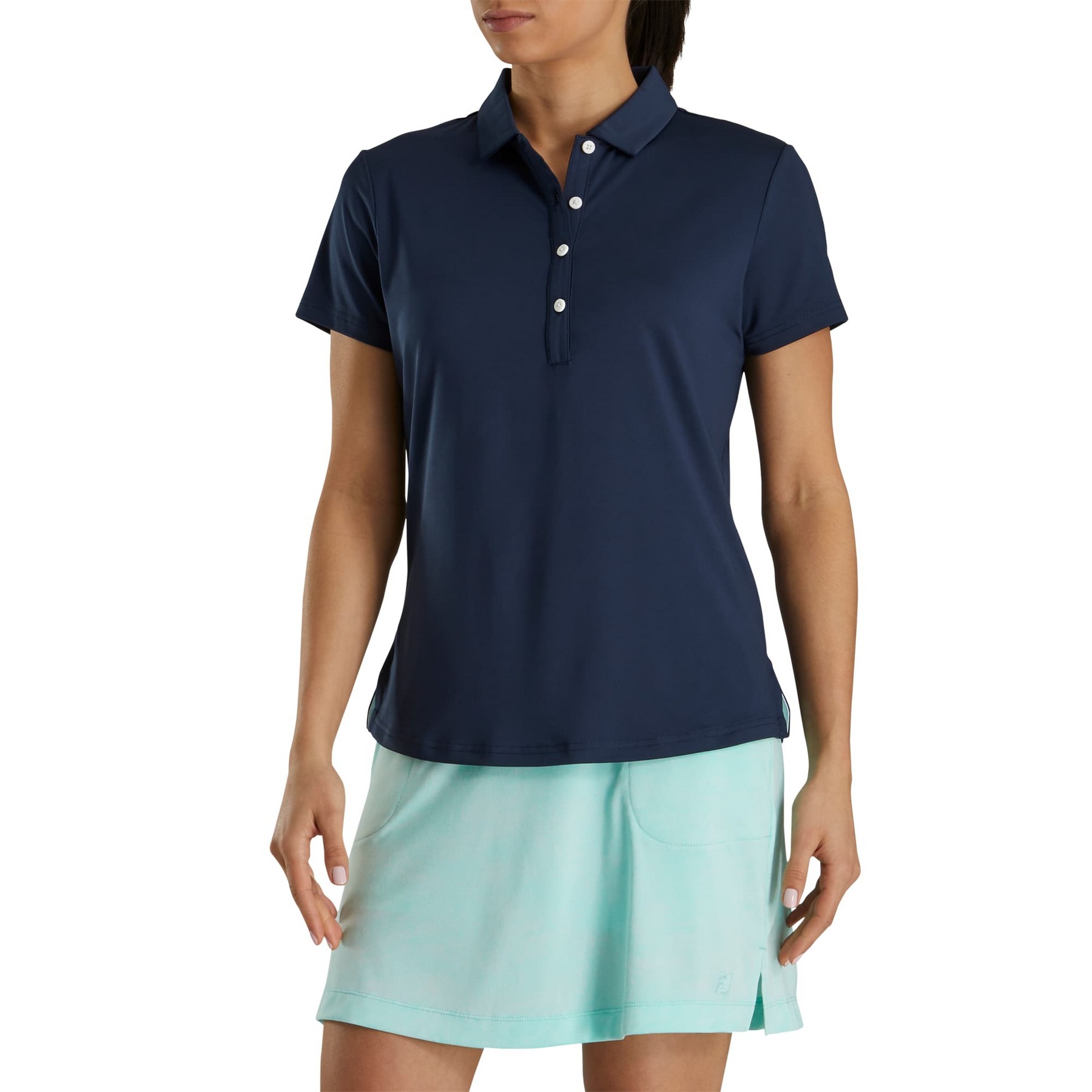 FootJoy Women's Solid Lisle Polo 2