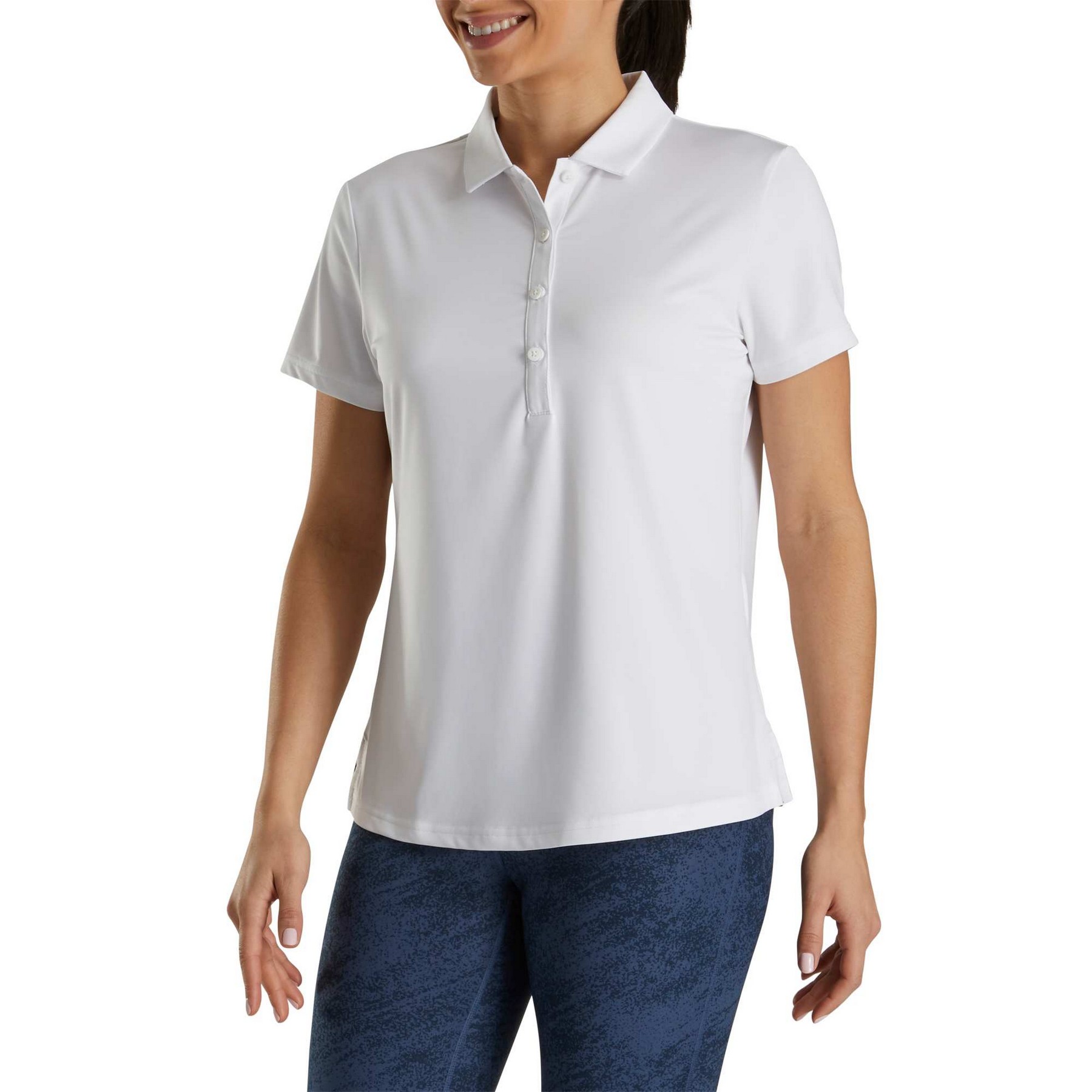 FootJoy Women's Solid Lisle Polo 2