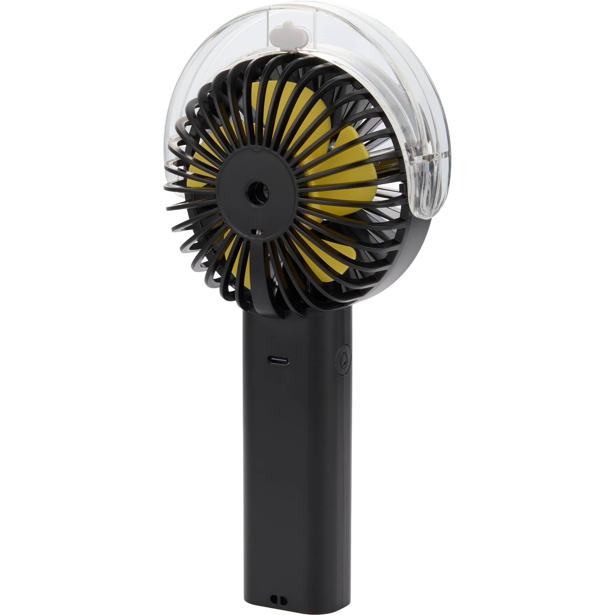 Rechargeable Portable LED Fan with Water Mist 1