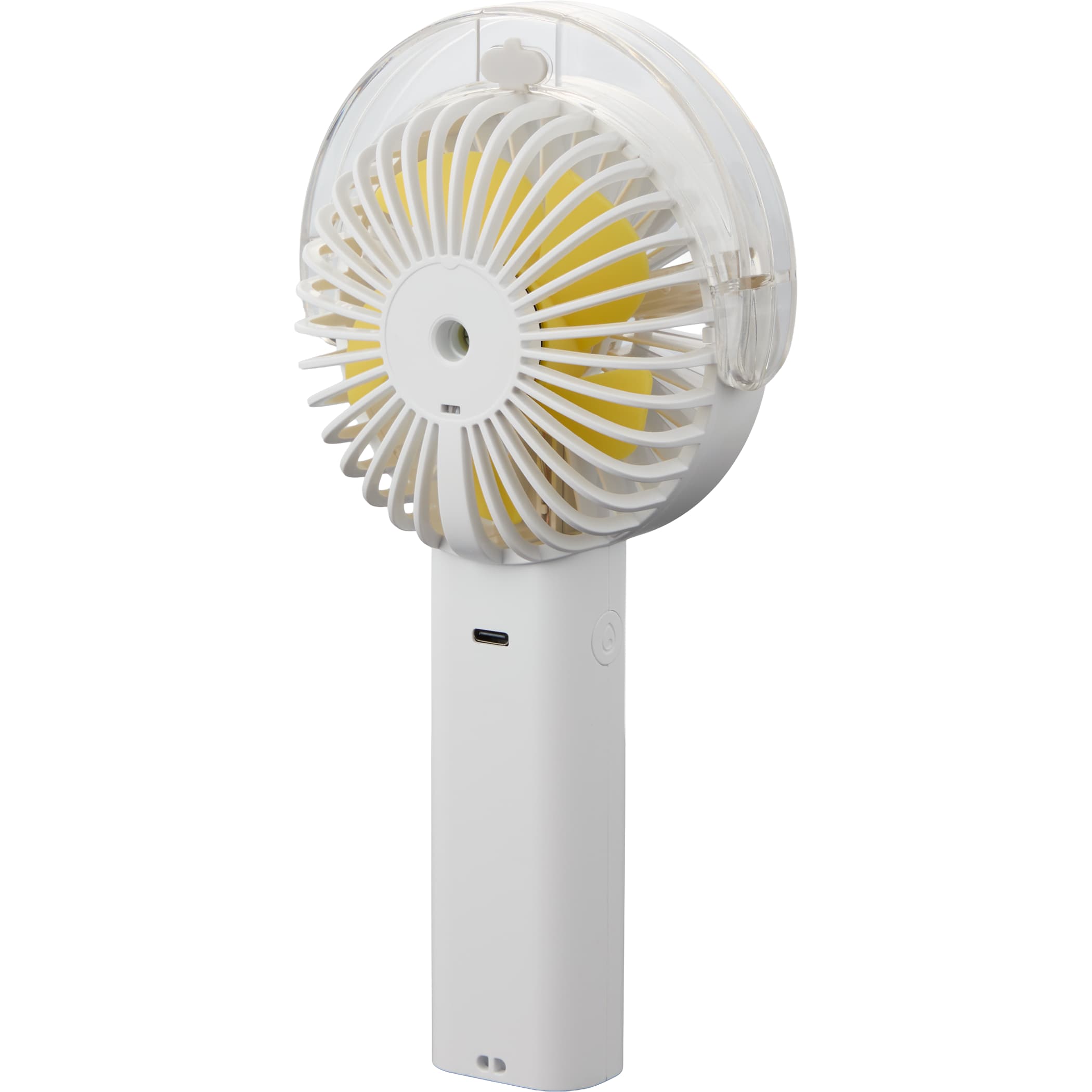 Rechargeable Portable LED Fan with Water Mist 1