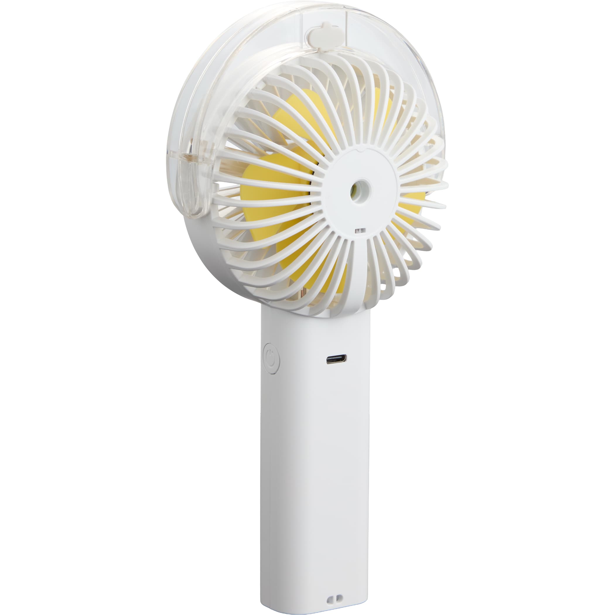 Rechargeable Portable LED Fan with Water Mist 1