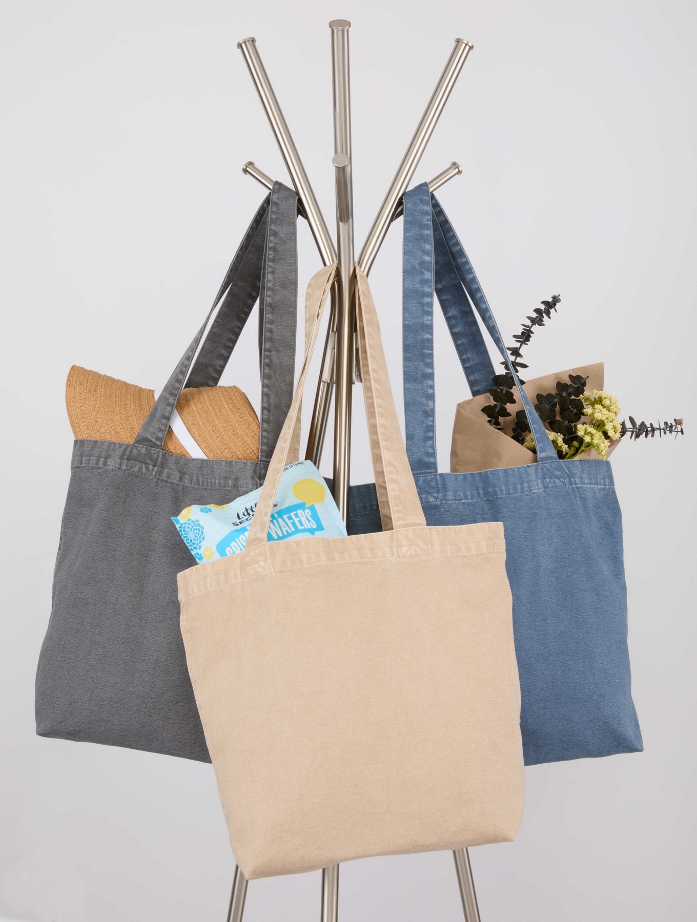 Recycled Washed 10oz Cotton Tote 1