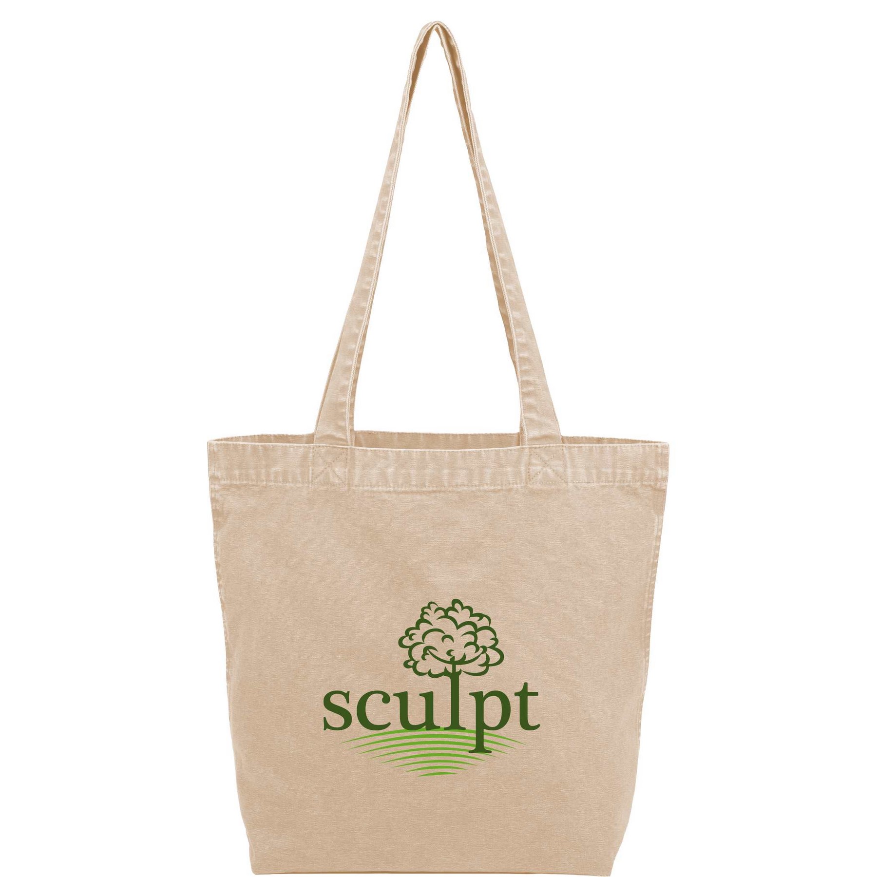 Recycled Washed 10oz Cotton Tote 1