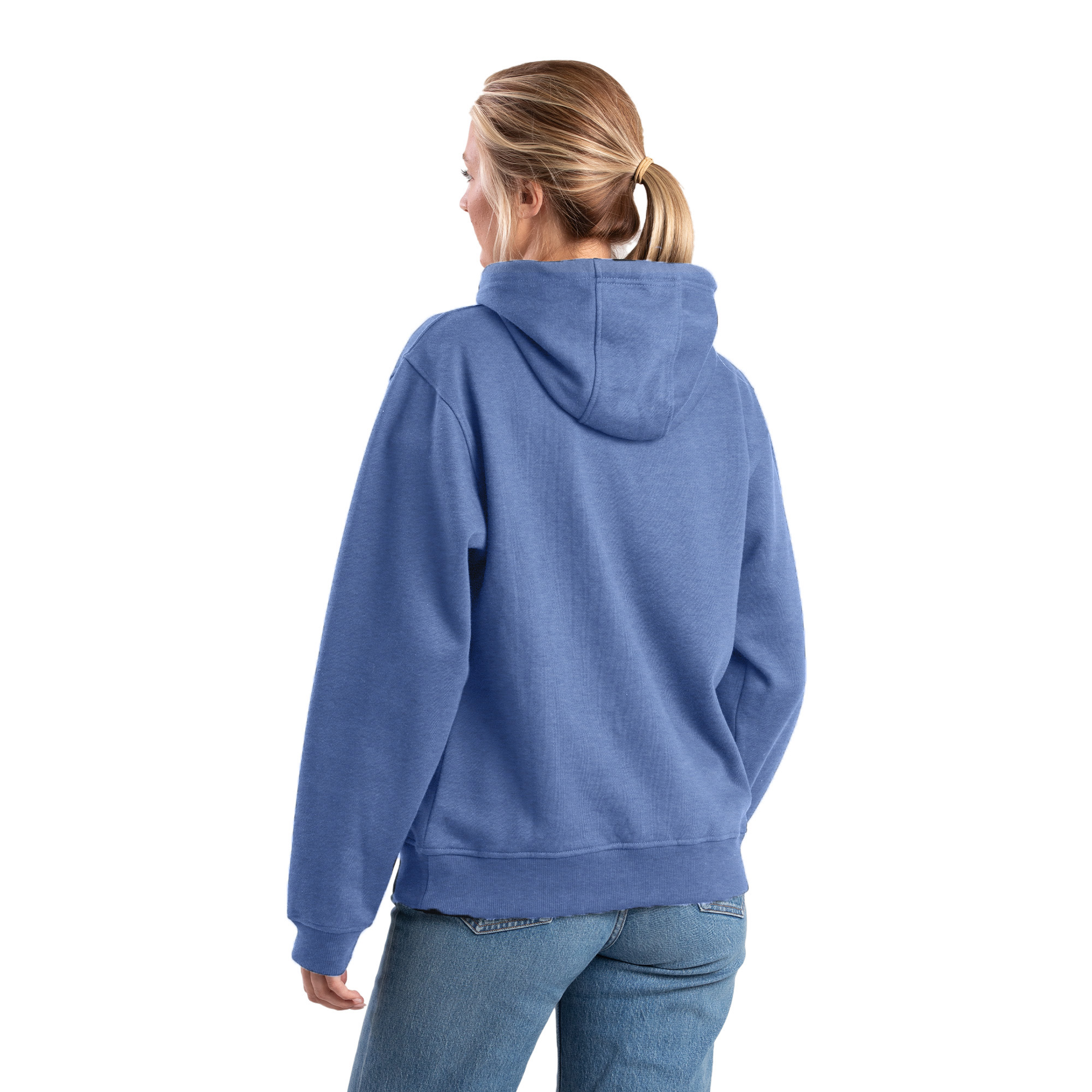 Berne Heritage Zippered Hooded Pullover Sweatshirt - Women's 2