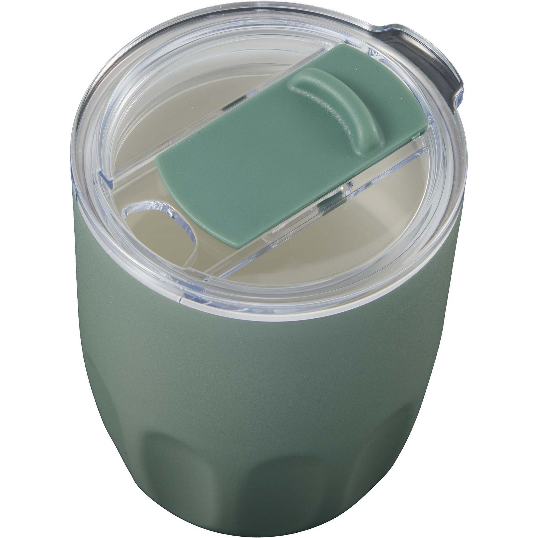 Olla Vacuum Coffee Cup w/ Ceramic Liner & Lid 10oz 1