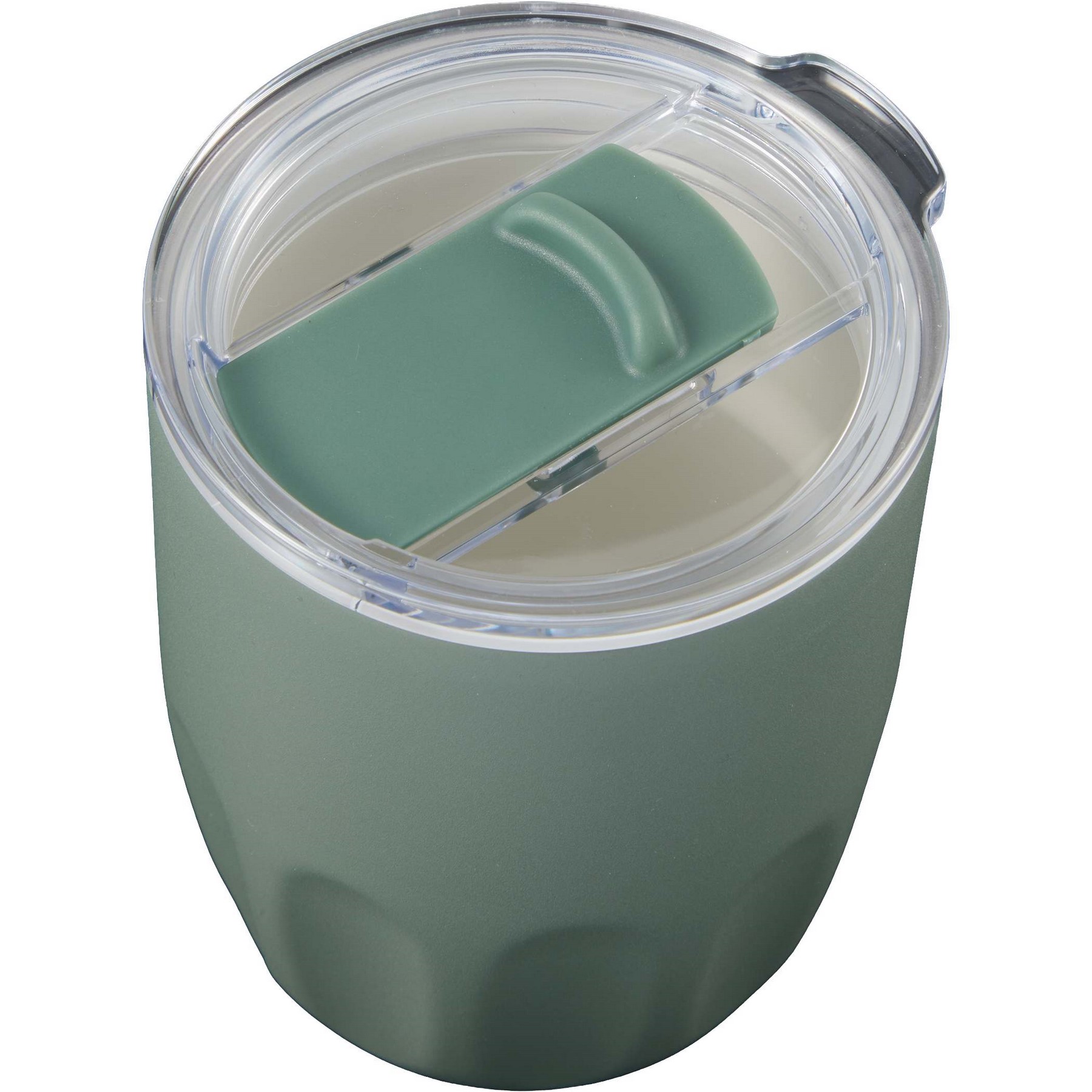 Olla Vacuum Coffee Cup w/ Ceramic Liner & Lid 10oz 1