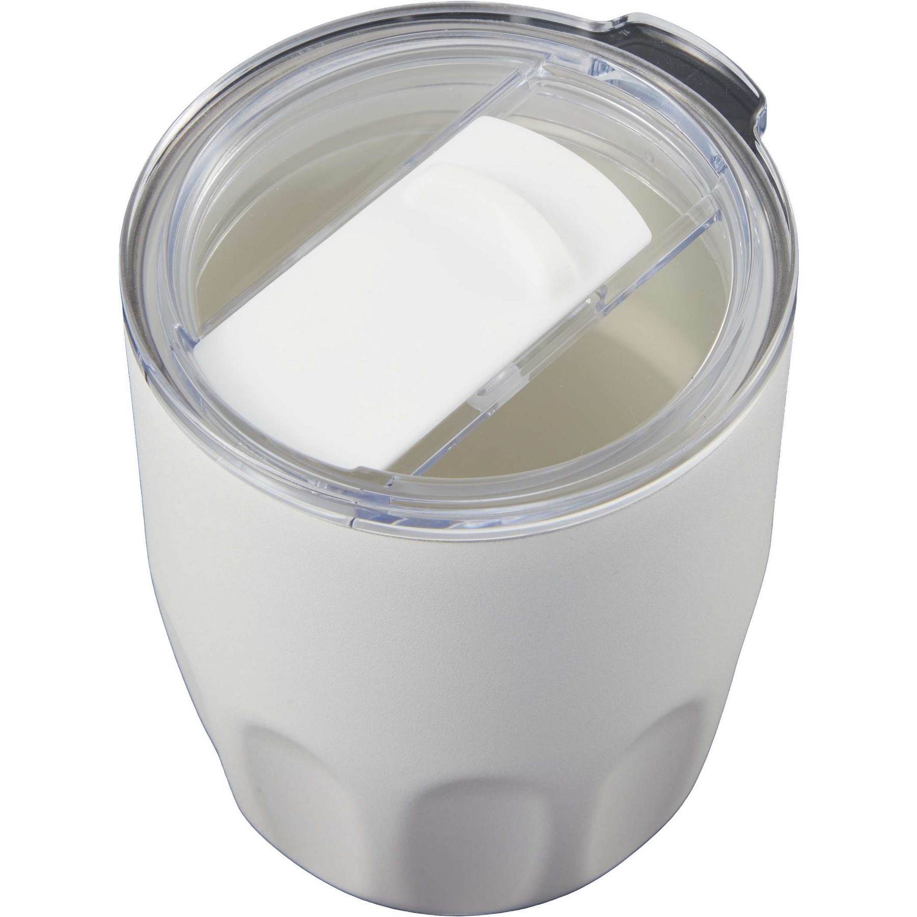 Olla Vacuum Coffee Cup w/ Ceramic Liner & Lid 10oz 1
