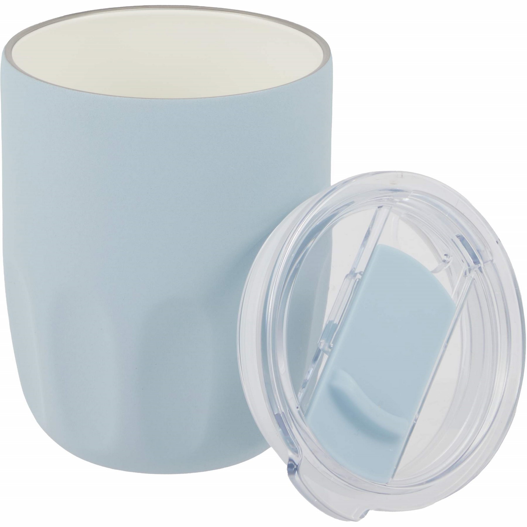 Olla Vacuum Coffee Cup w/ Ceramic Liner & Lid 10oz 1