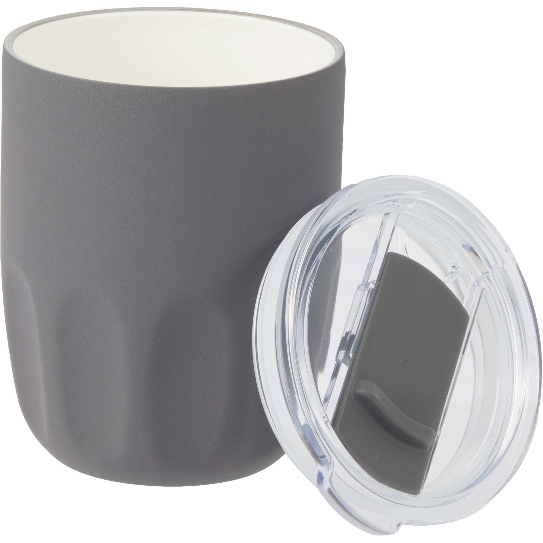 Olla Vacuum Coffee Cup w/ Ceramic Liner & Lid 10oz 1