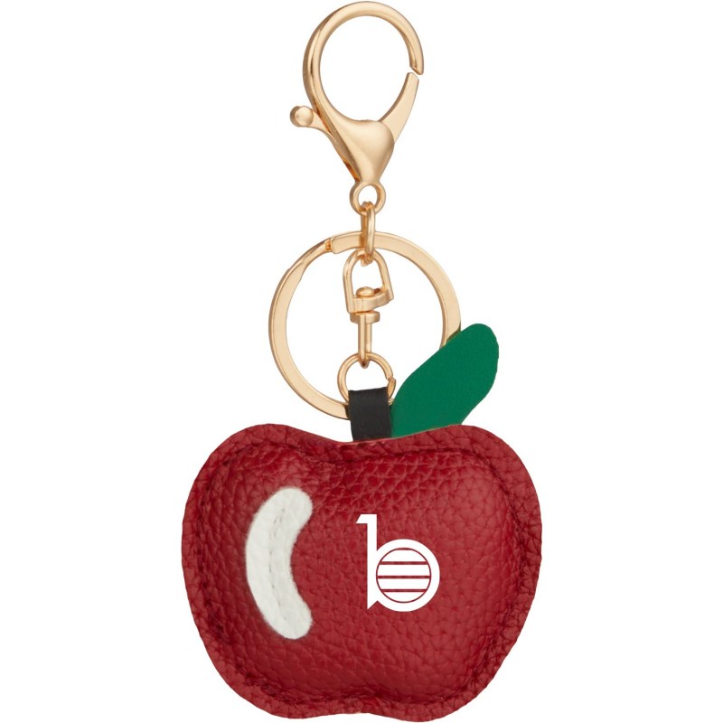 Apple Leather Keychain 1 Apple Leather Keychain 1