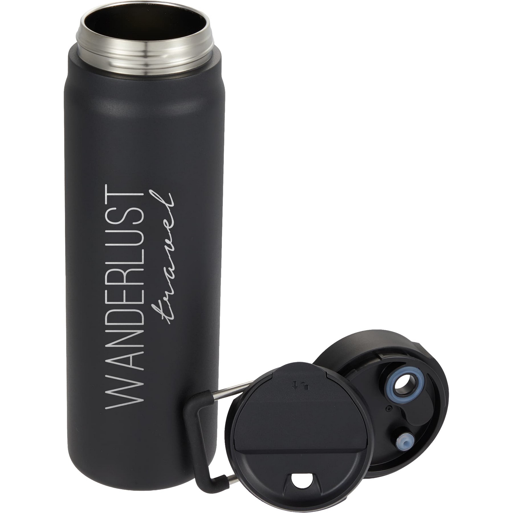 Kara Recycled Insulated Bottle w/ Swivel Lid 24oz 1