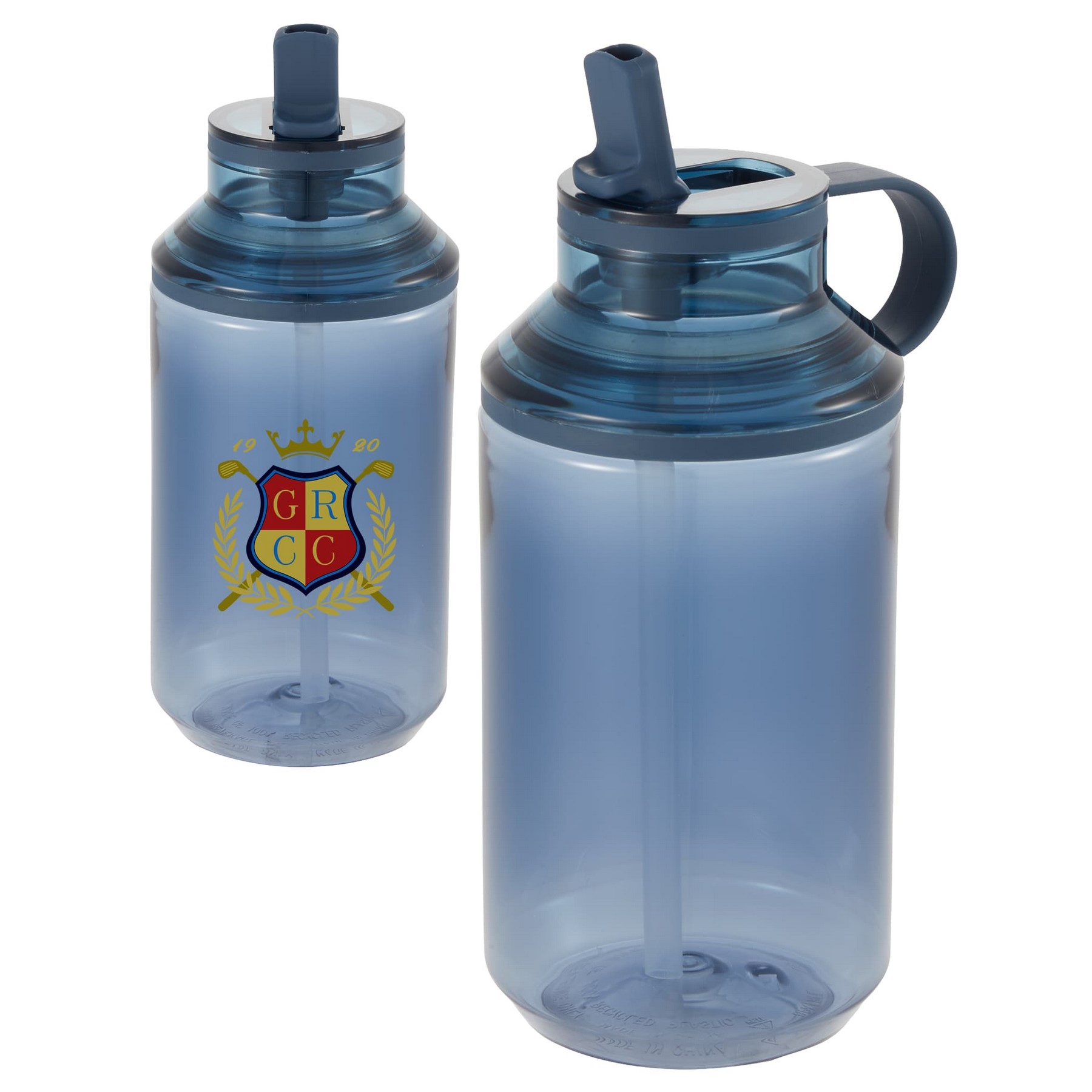 Zach Recycled RPET Sports Bottle w/ Straw 22oz 1