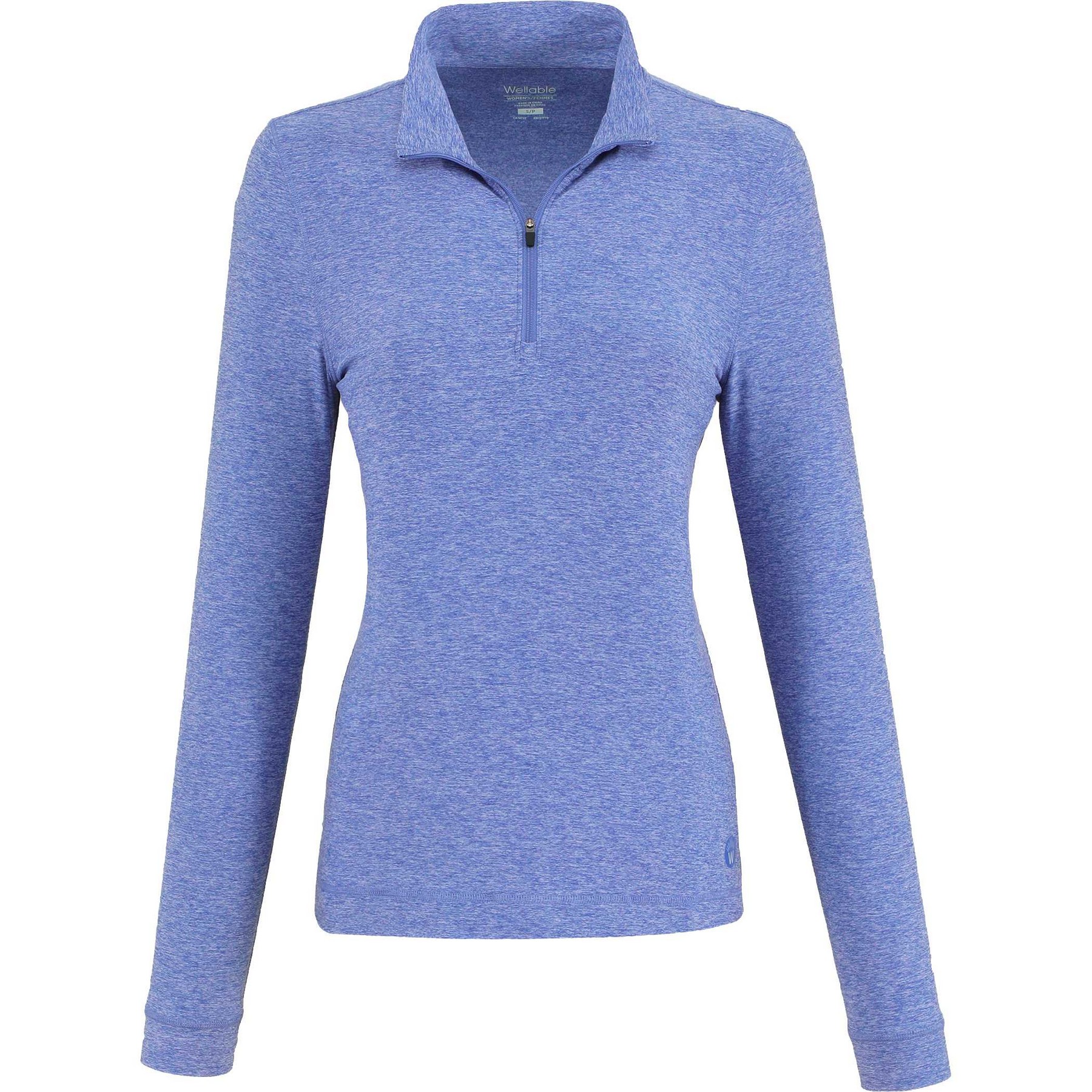WELLABLE Women's Knit 1/4 Zip 1