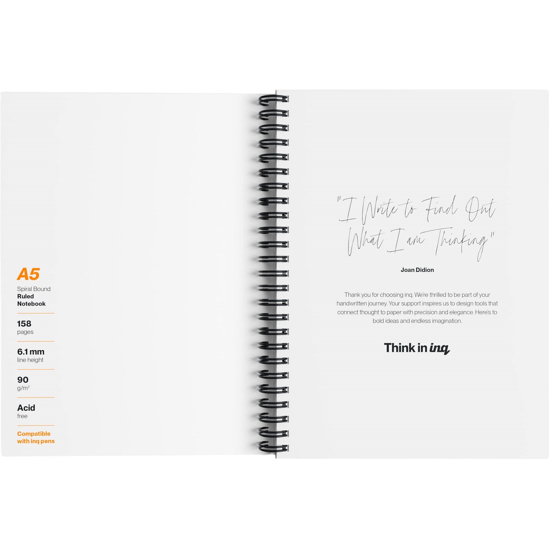 inq Smart Pen Writing and Notebook Set 1