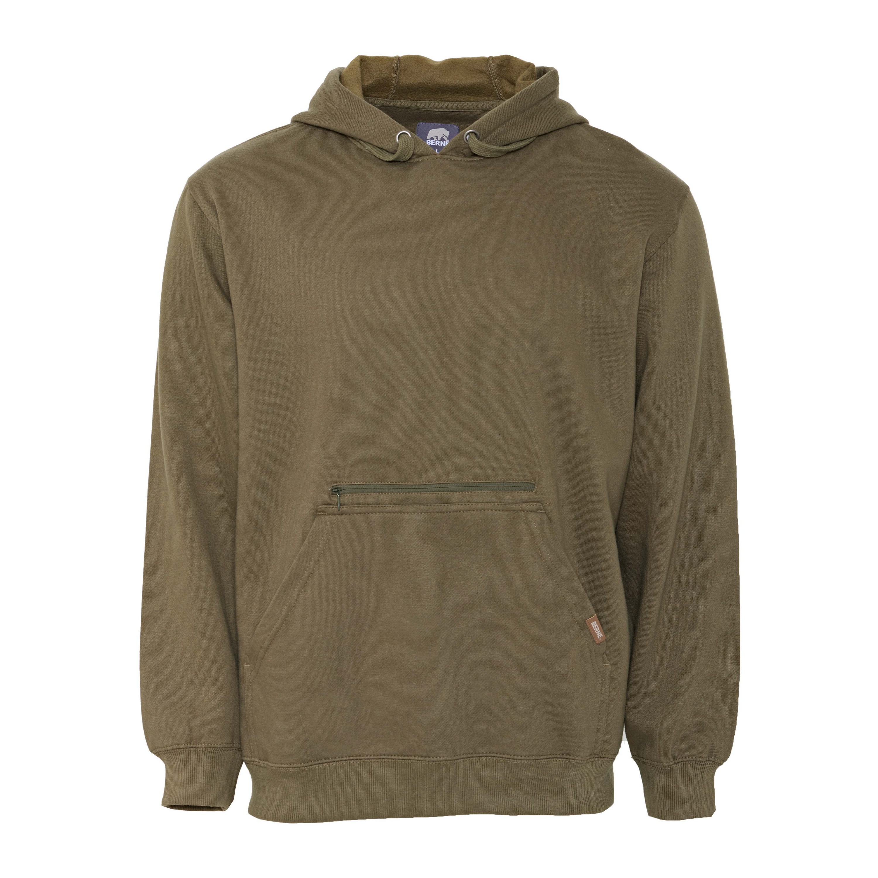 Berne Heritage Zippered Pocket Hooded Sweatshirt - Men's 2
