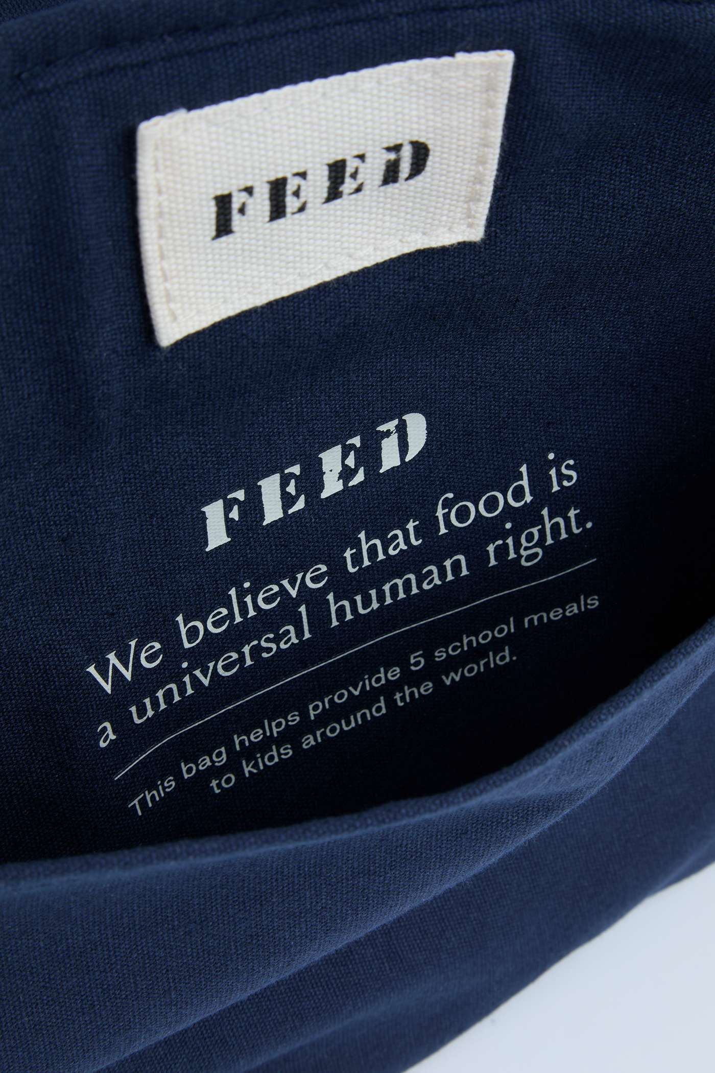 FEED Organic Cotton 9 Can Lunch Cooler 1