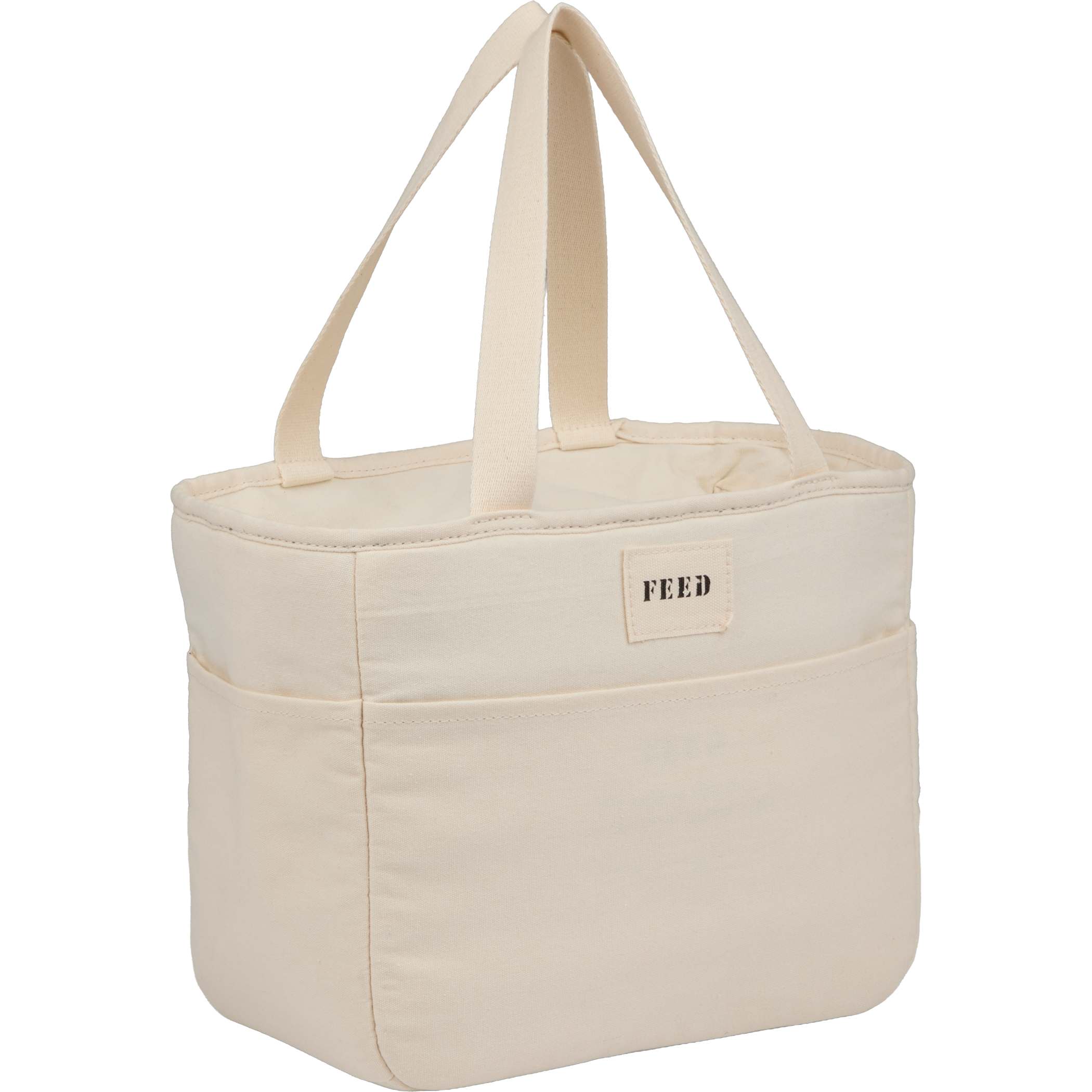 FEED Organic Cotton 9 Can Lunch Cooler 1