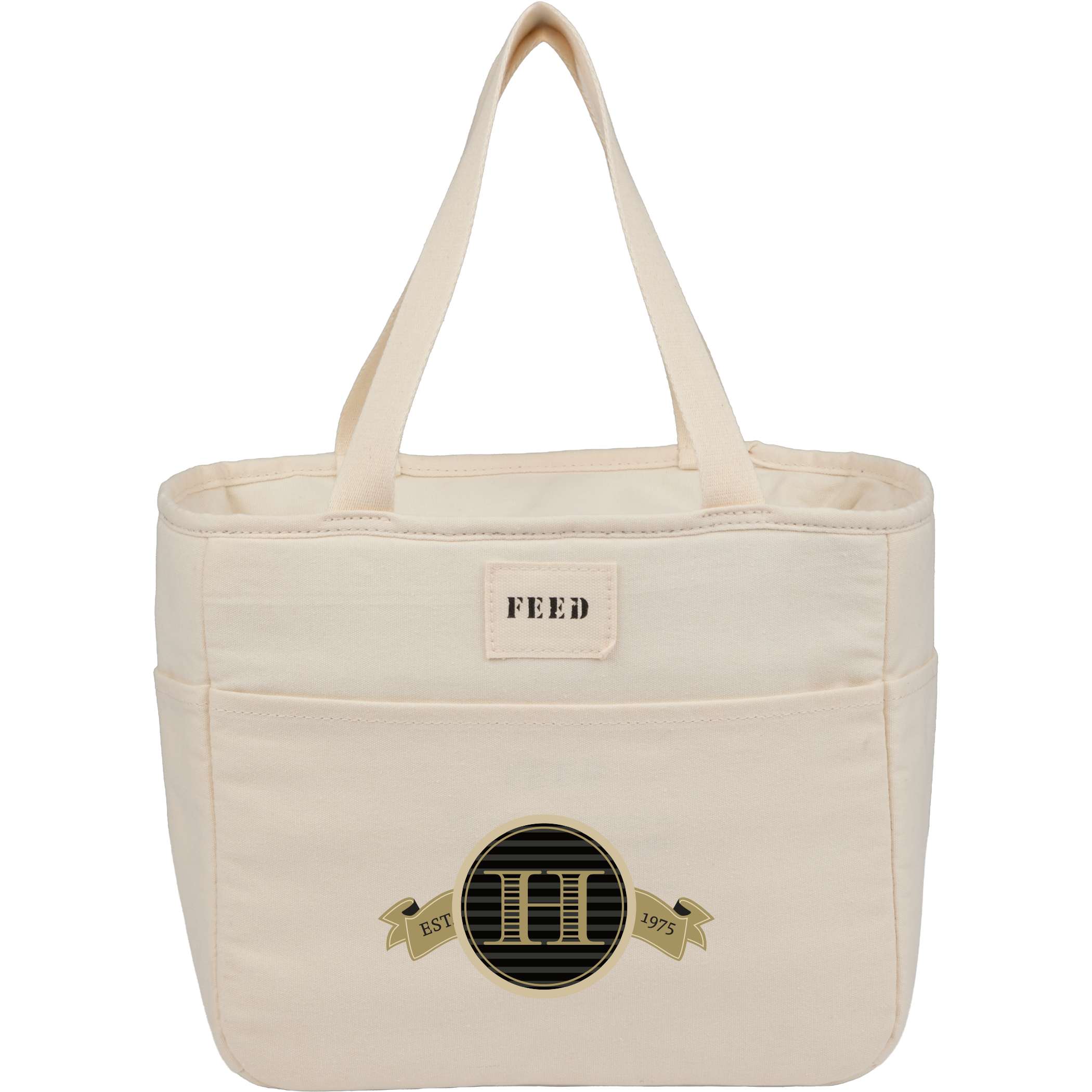 FEED Organic Cotton 9 Can Lunch Cooler 1