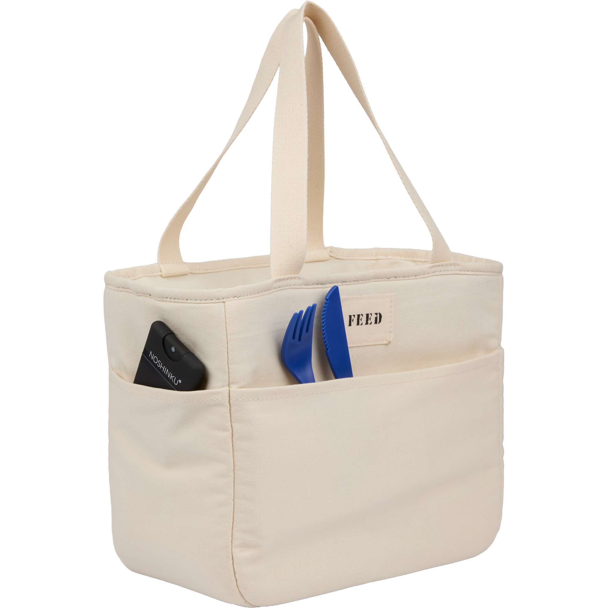 FEED Organic Cotton 9 Can Lunch Cooler 1