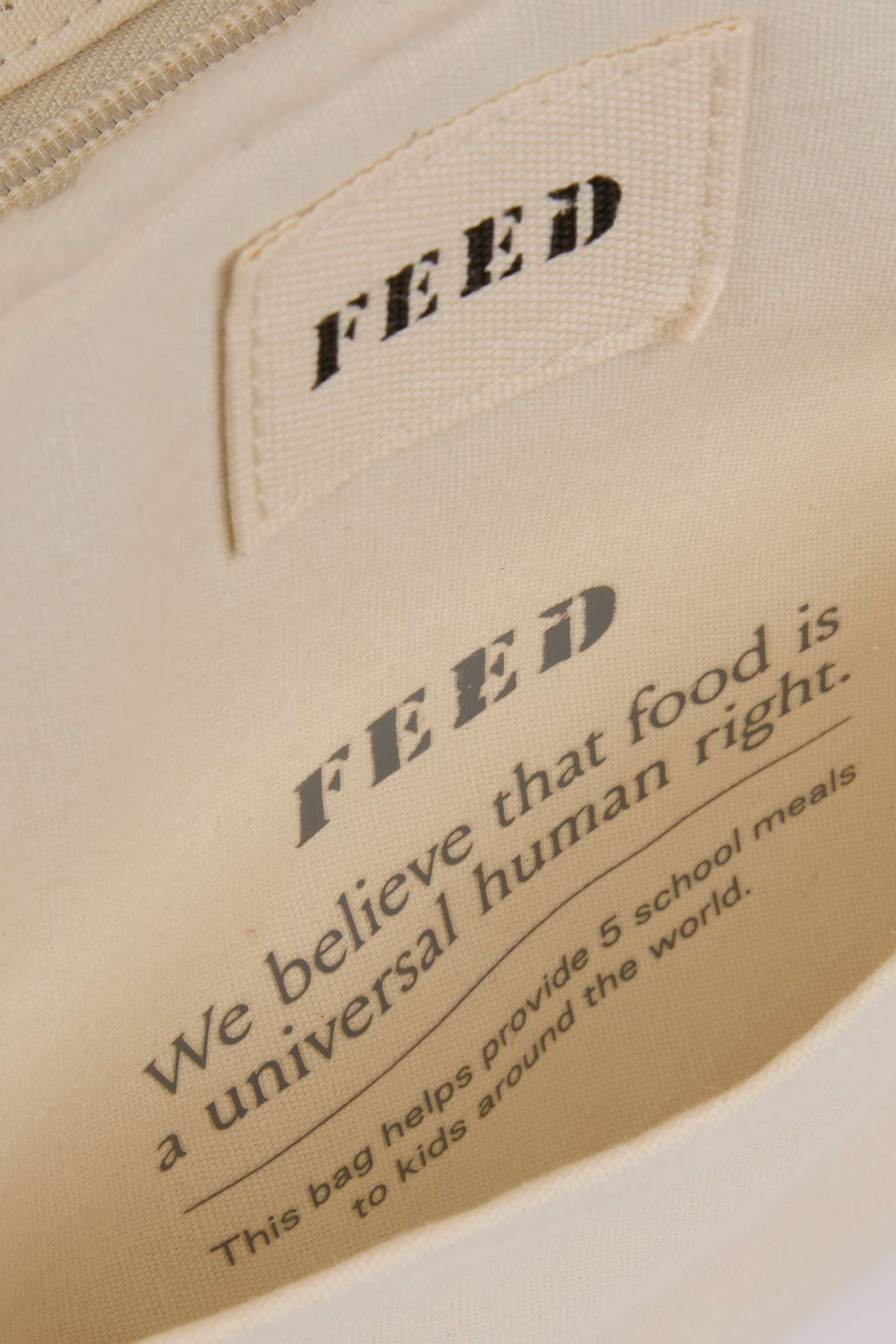FEED Organic Cotton 9 Can Lunch Cooler 1