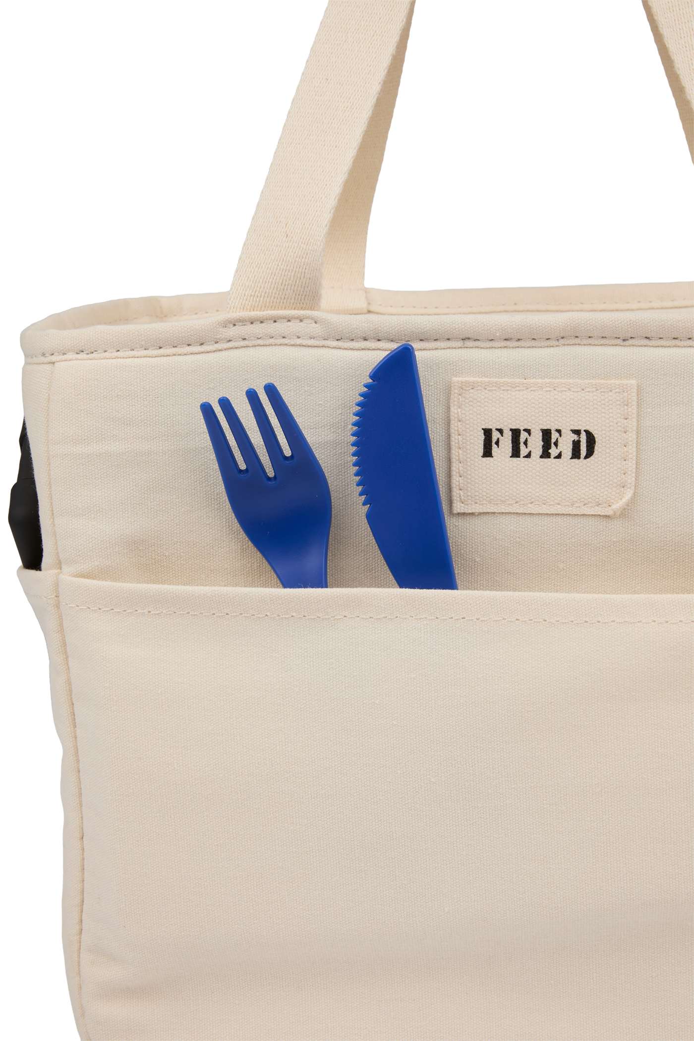 FEED Organic Cotton 9 Can Lunch Cooler 1