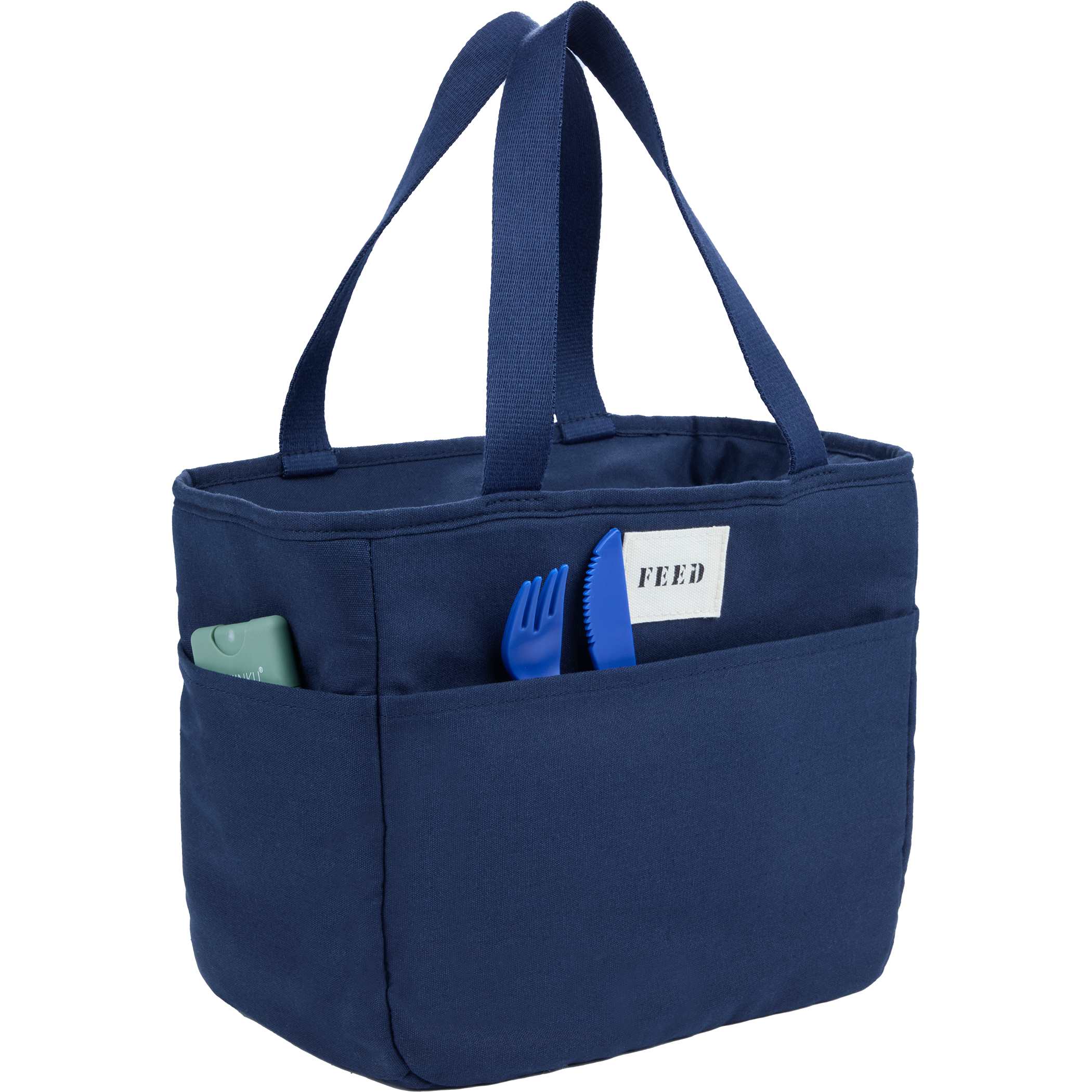 FEED Organic Cotton 9 Can Lunch Cooler 1