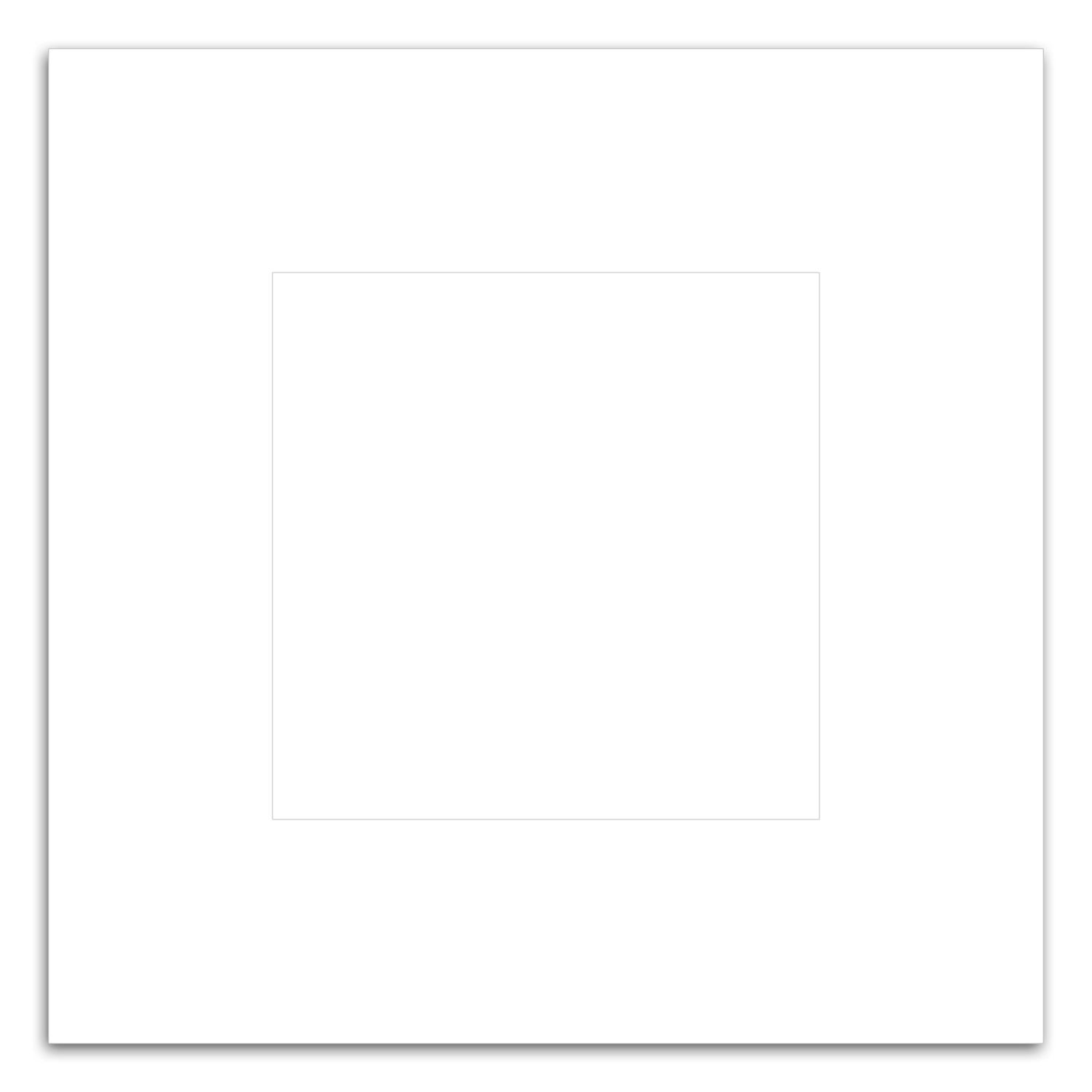Square Punch Out Picture Frame Magnet 1