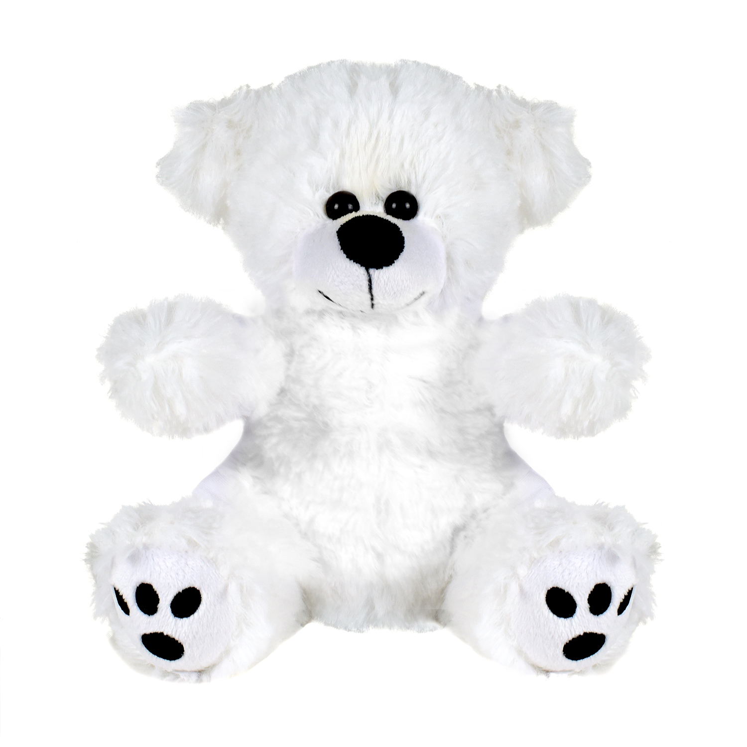 Plush Bear w/ Embroidered Paws and T-Shirt 1