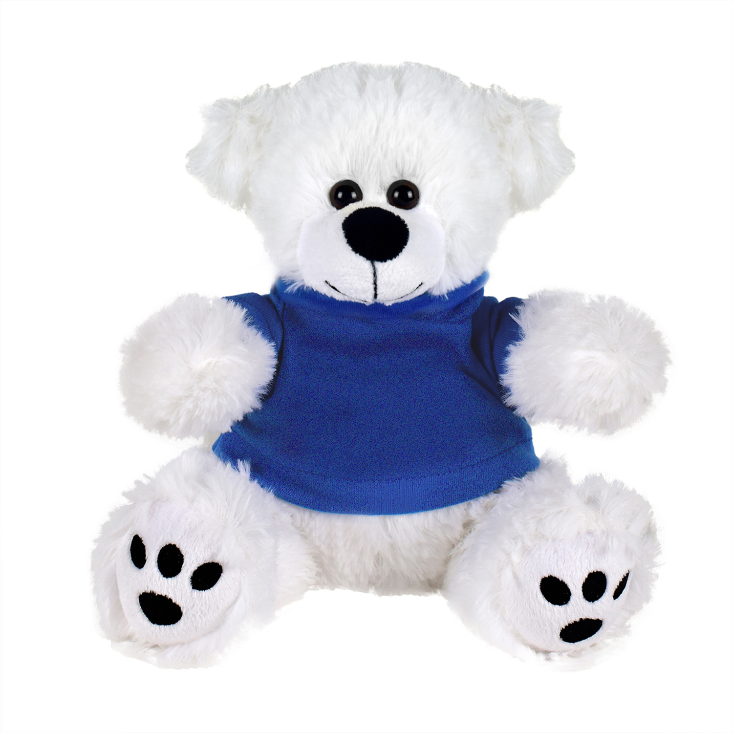 Plush Bear w/ Embroidered Paws and T-Shirt 1