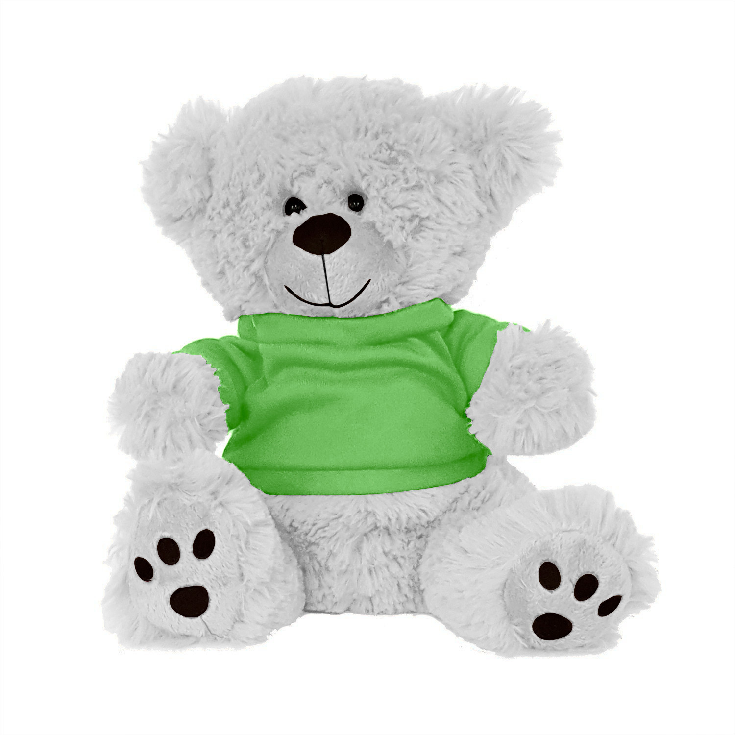 Plush Bear w/ Embroidered Paws and T-Shirt 1